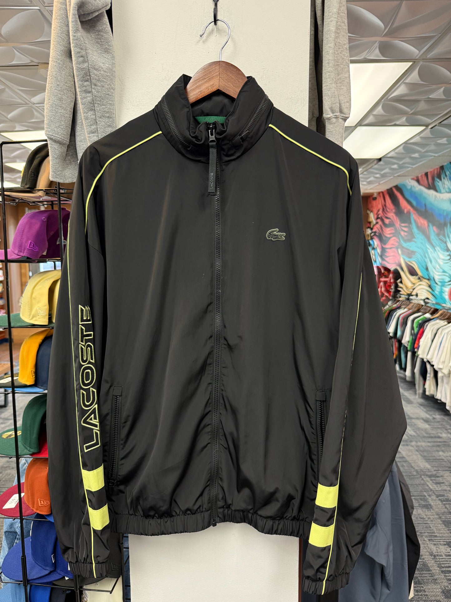 Lacoste Black Contrast Jacket