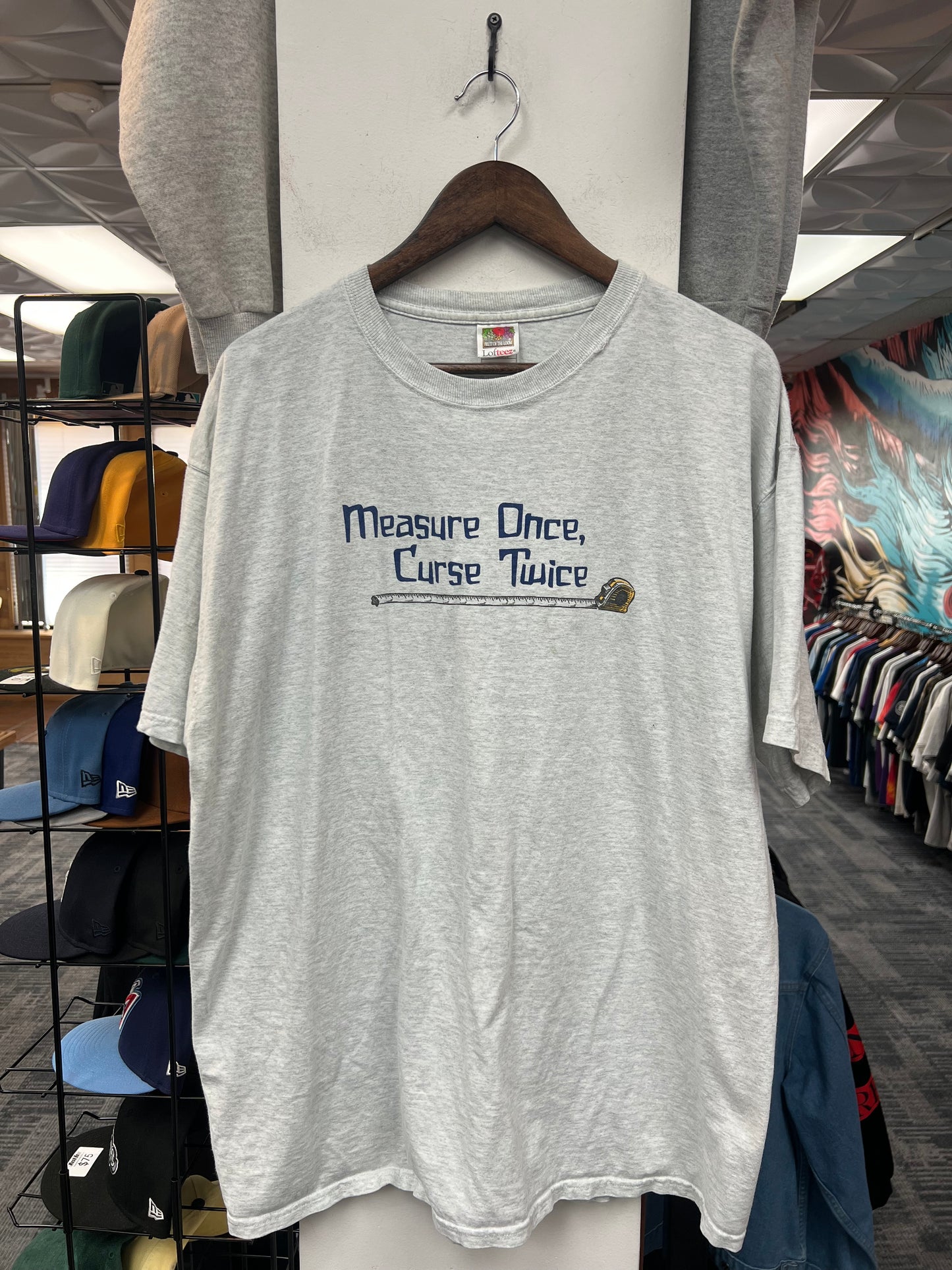 Vintage Measure Once Tee