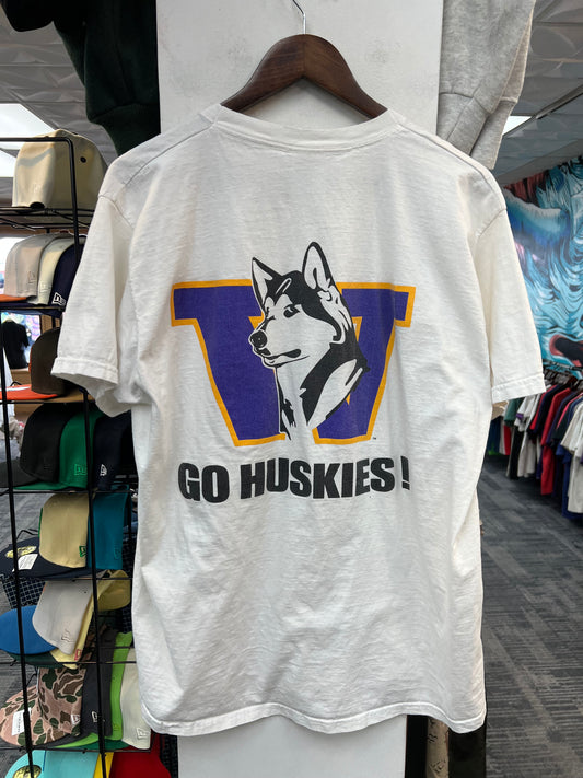 Vintage University of Washington Go Huskies Tee
