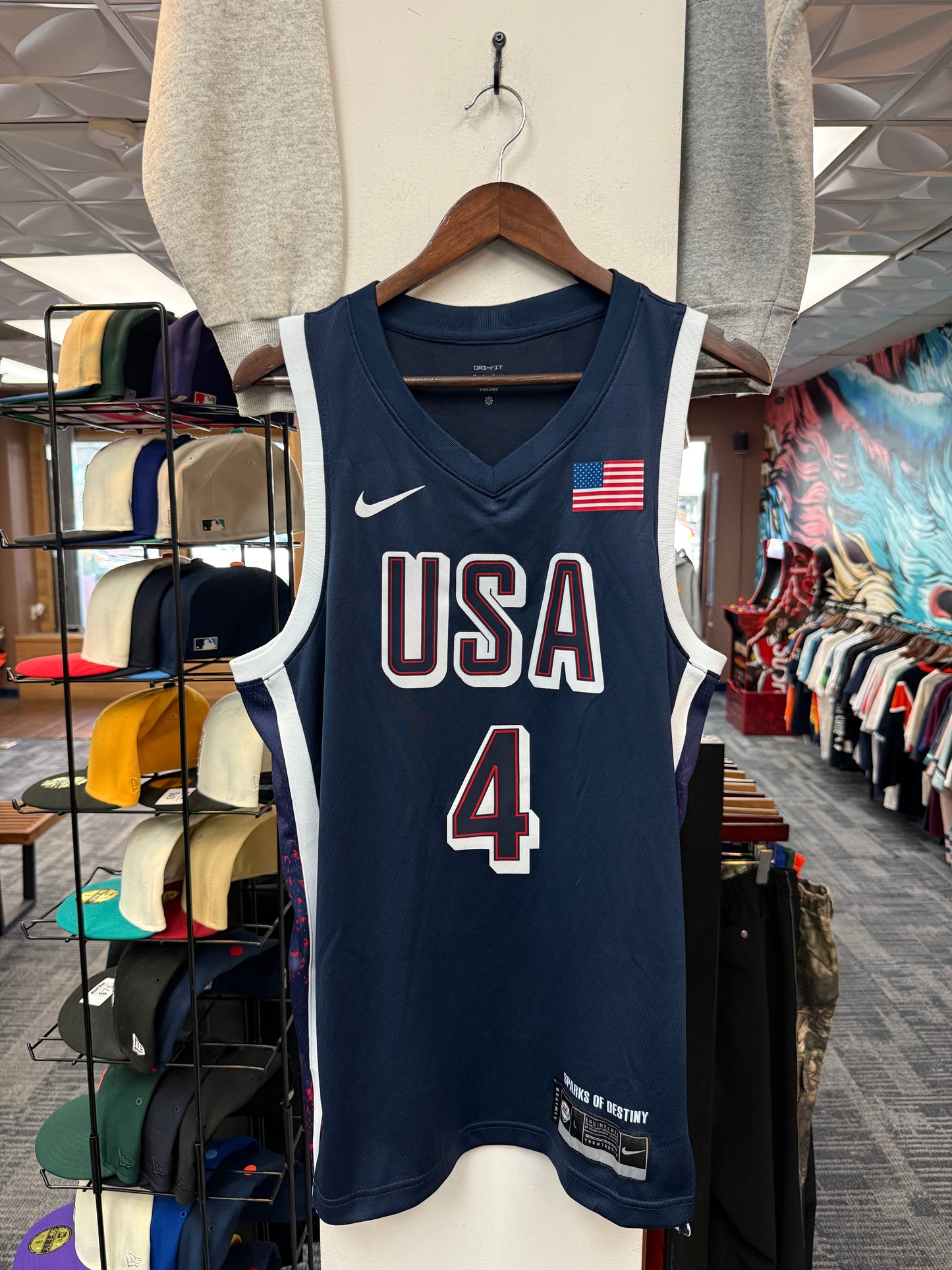 Nike Steph Curry Team USA Jersey