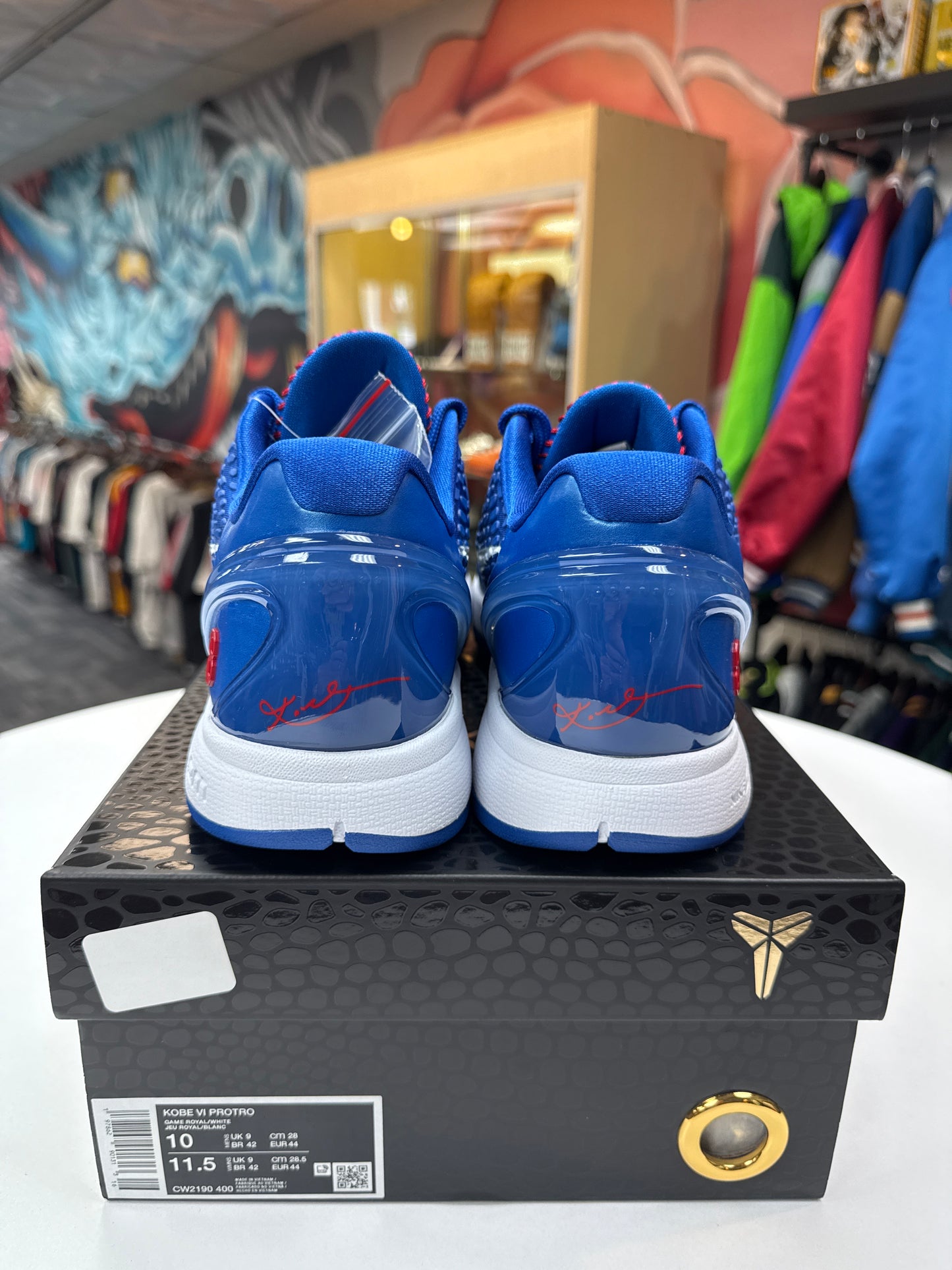 New Kobe 6 Protro Dodgers