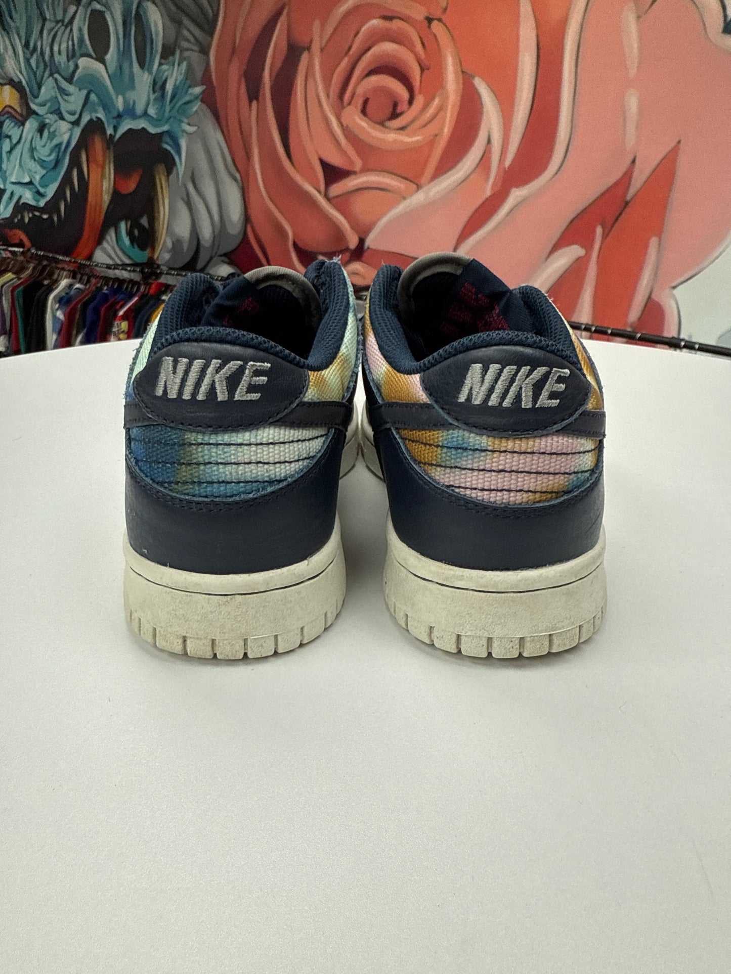 Preowned Dunk Low Graffiti Navy