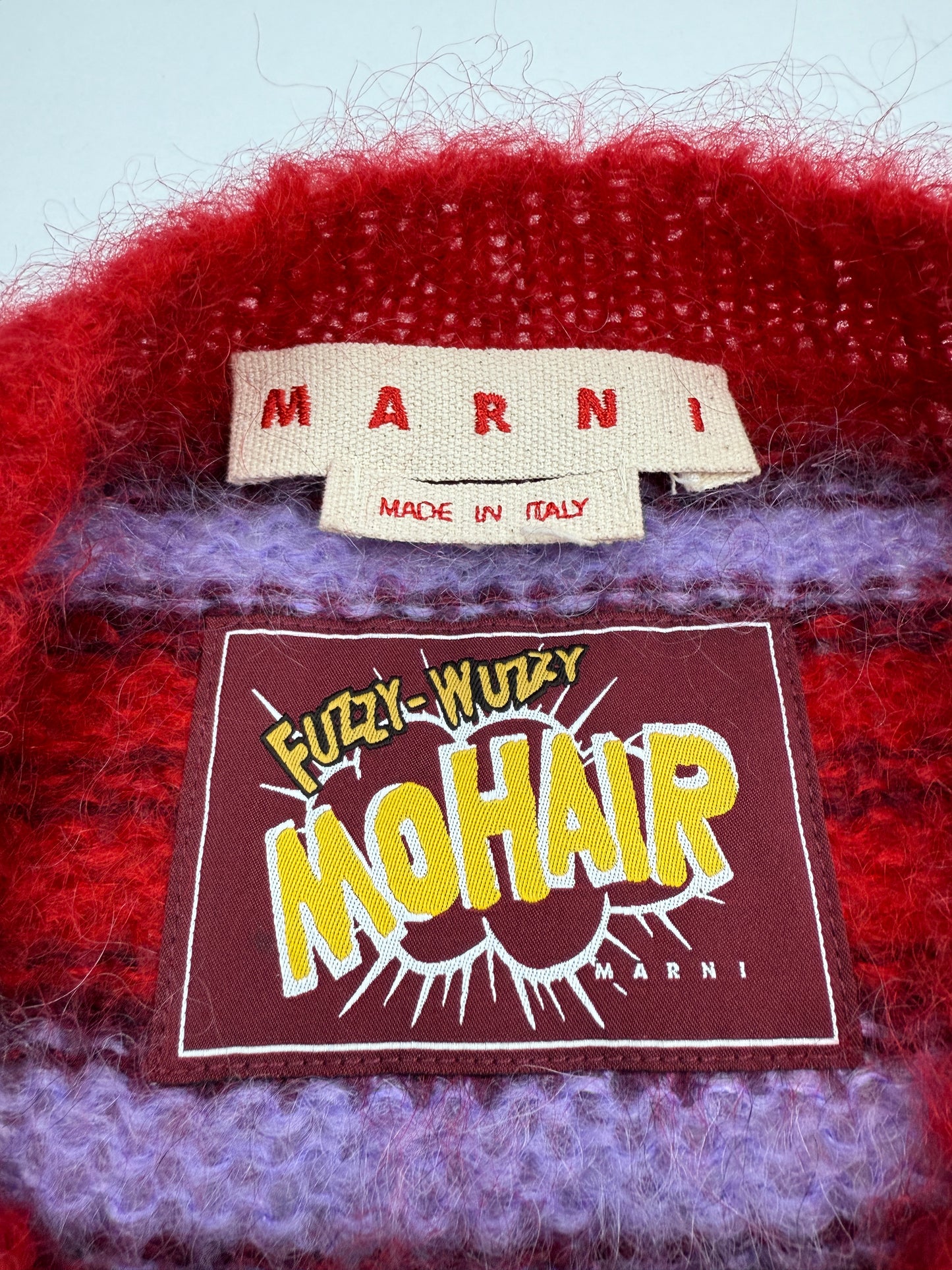 Marni Fuzzy Wuzzy Mohair Sweater