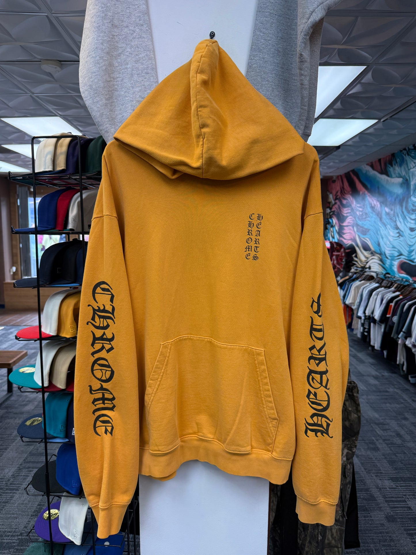 Chrome Hearts Vertical Logo Hoodie