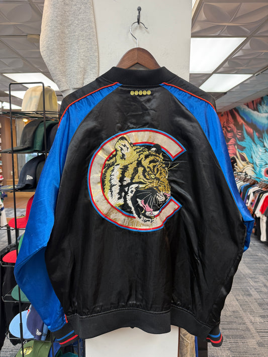 Vintage Coogi Tiger Satin Jacket