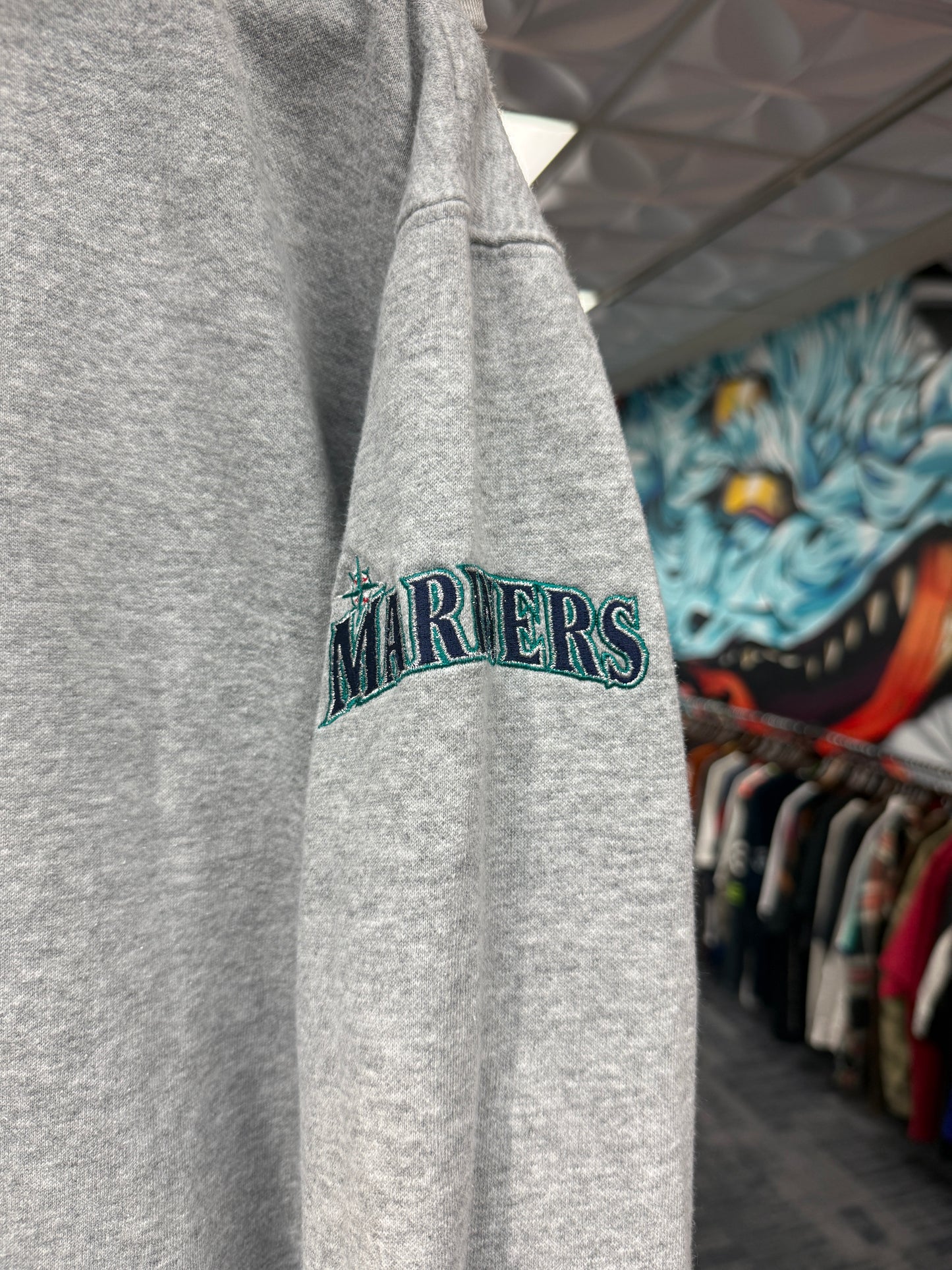Vintage Nike Center Swoosh Mariners Hoodie