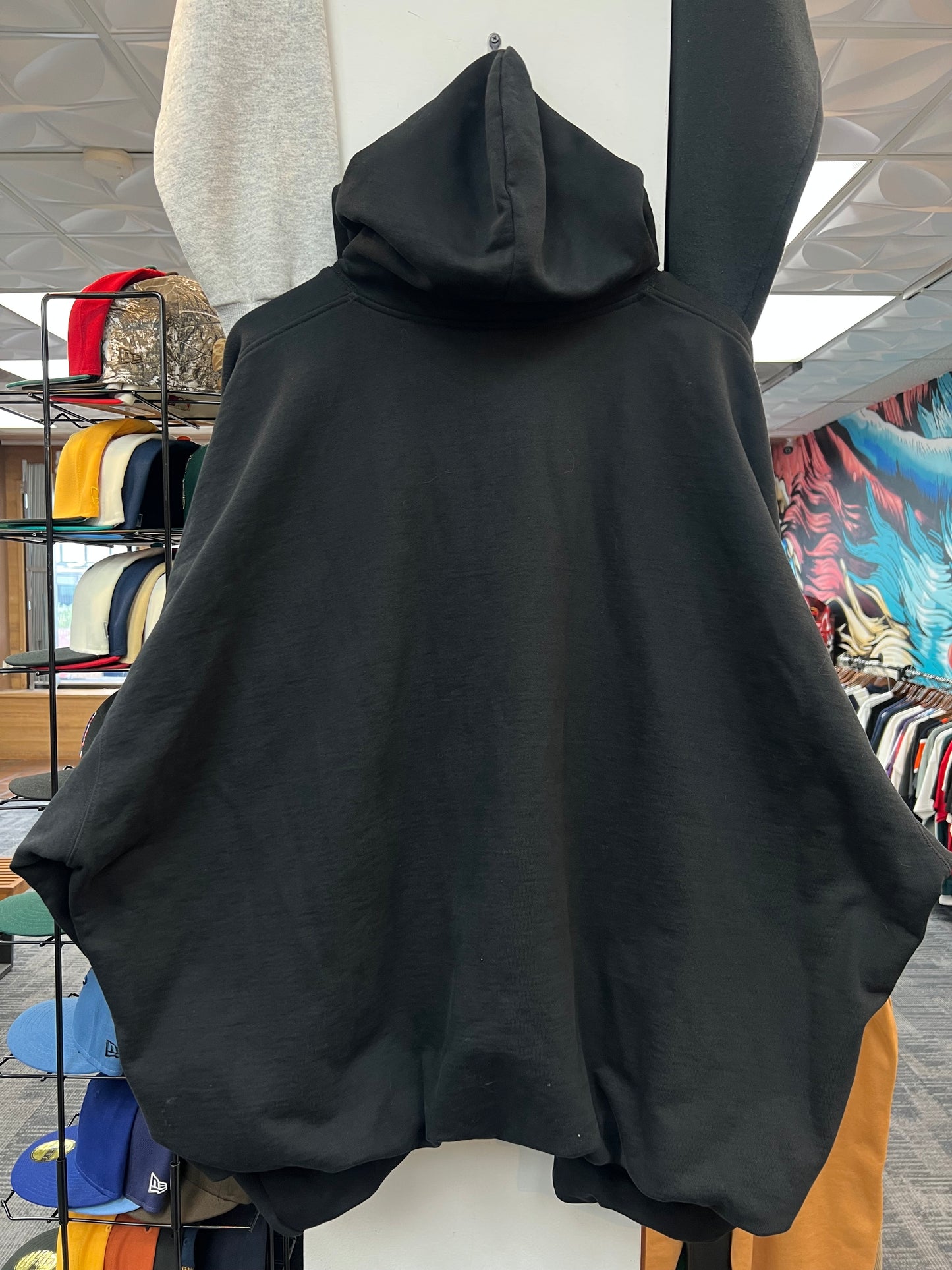 Vetements No Post Cropped box Hoodie