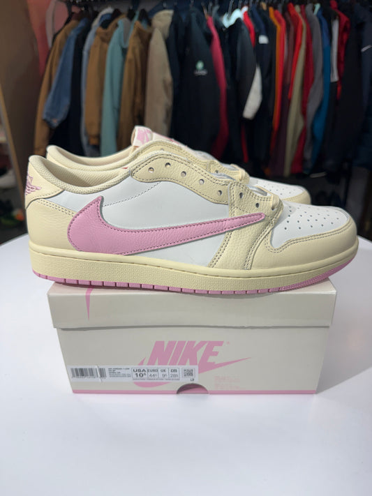 New Shy Pink Travis Scott Jordan 1 Low