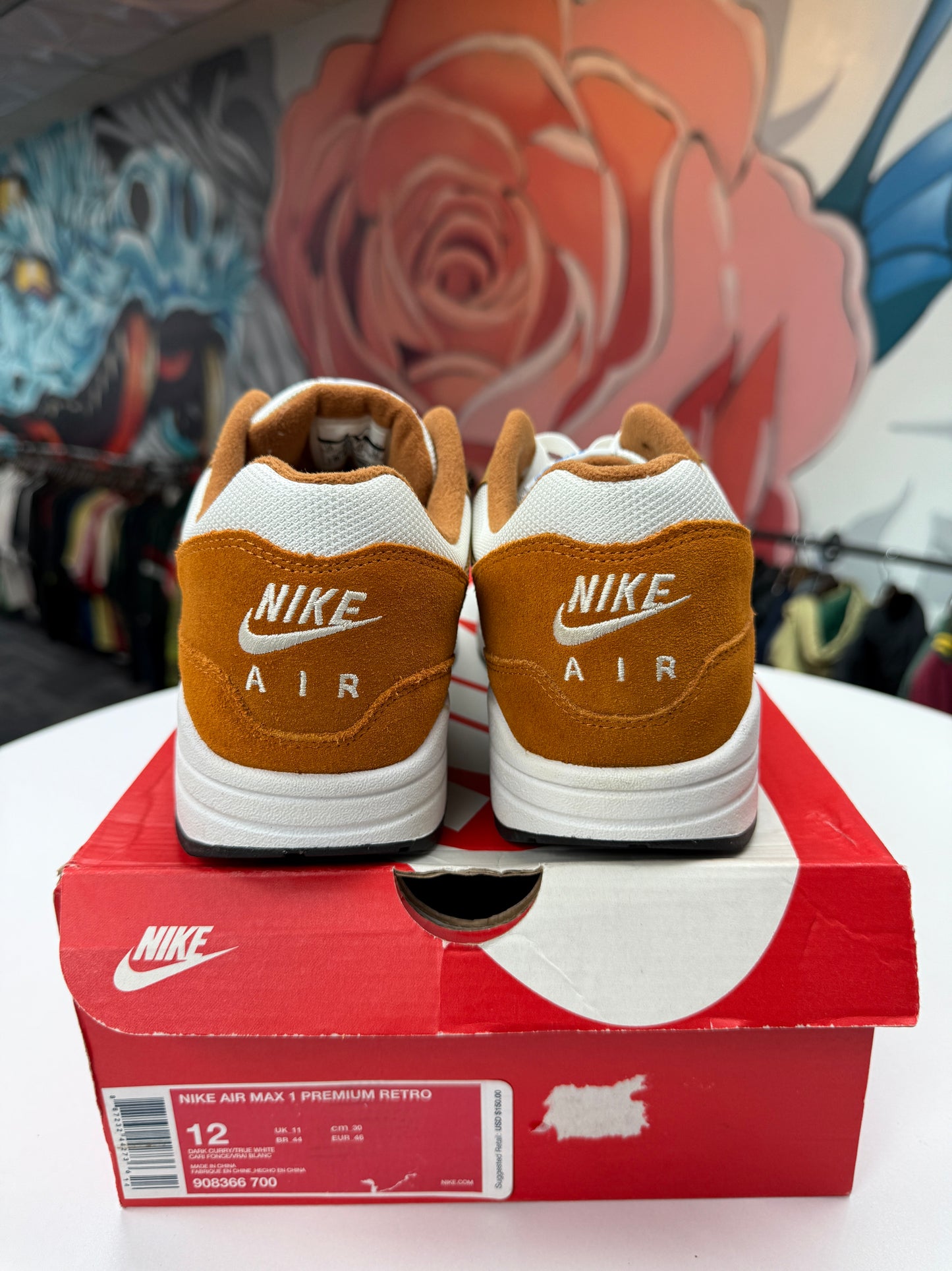 Preowned Nike Air Max 1 Curry