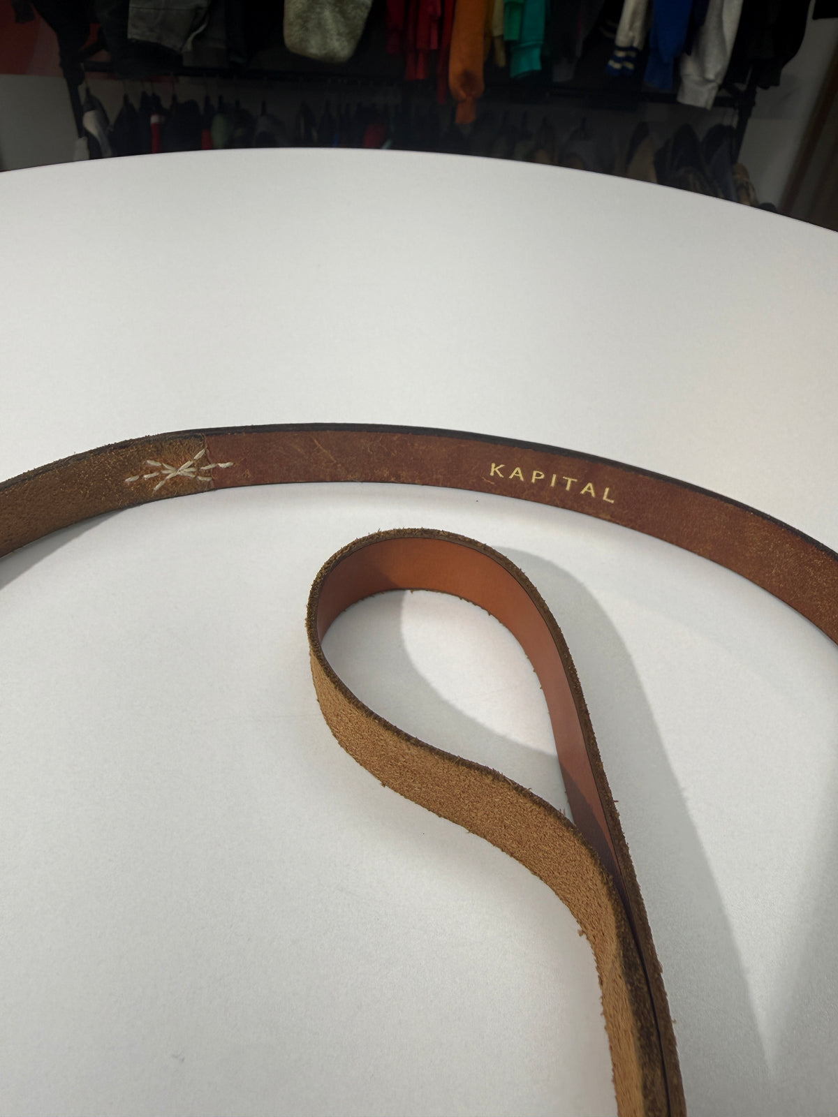 Kapital Leather Holster Belt