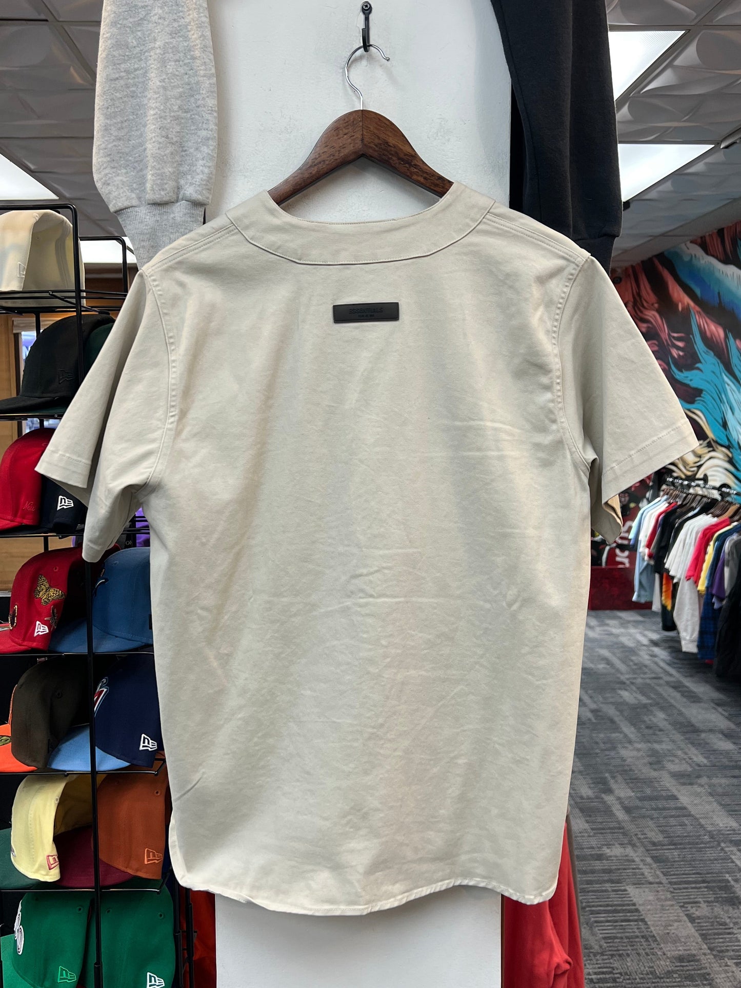 Essentials Wheat Boy Scout Button Up