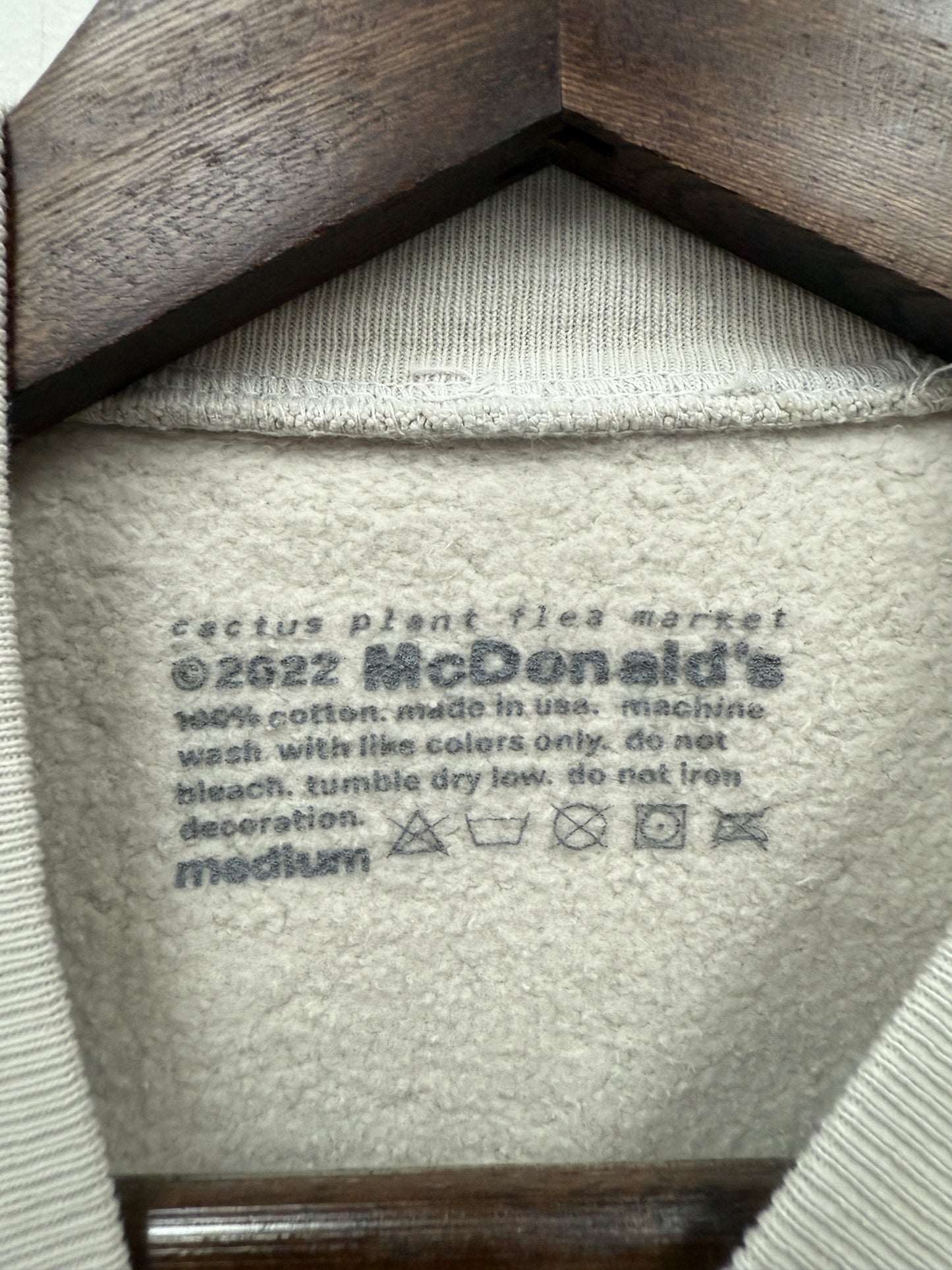 CPFM McDonalds Crewneck