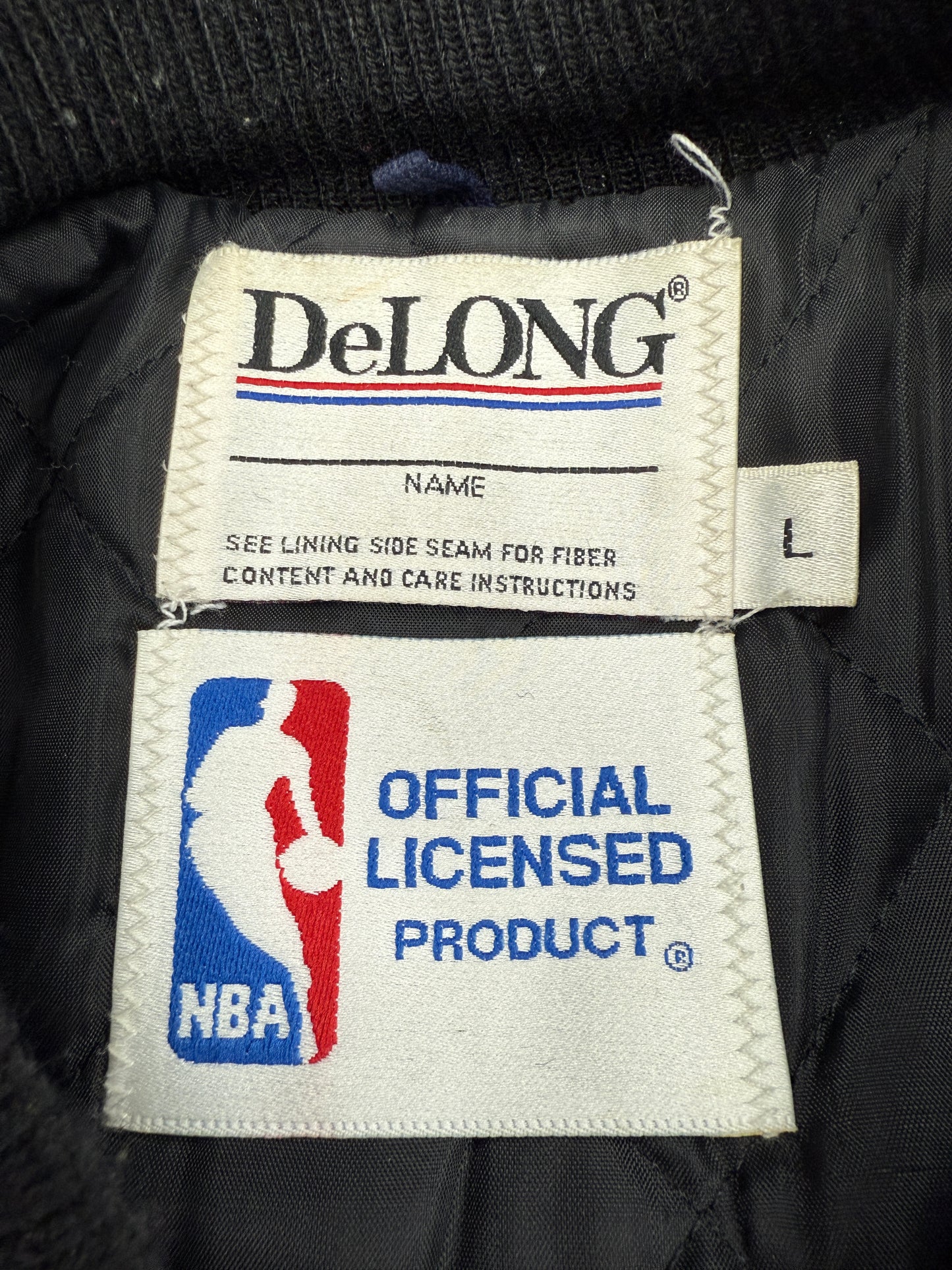 Vintage DeLong Seattle Sonics Leather Jacket