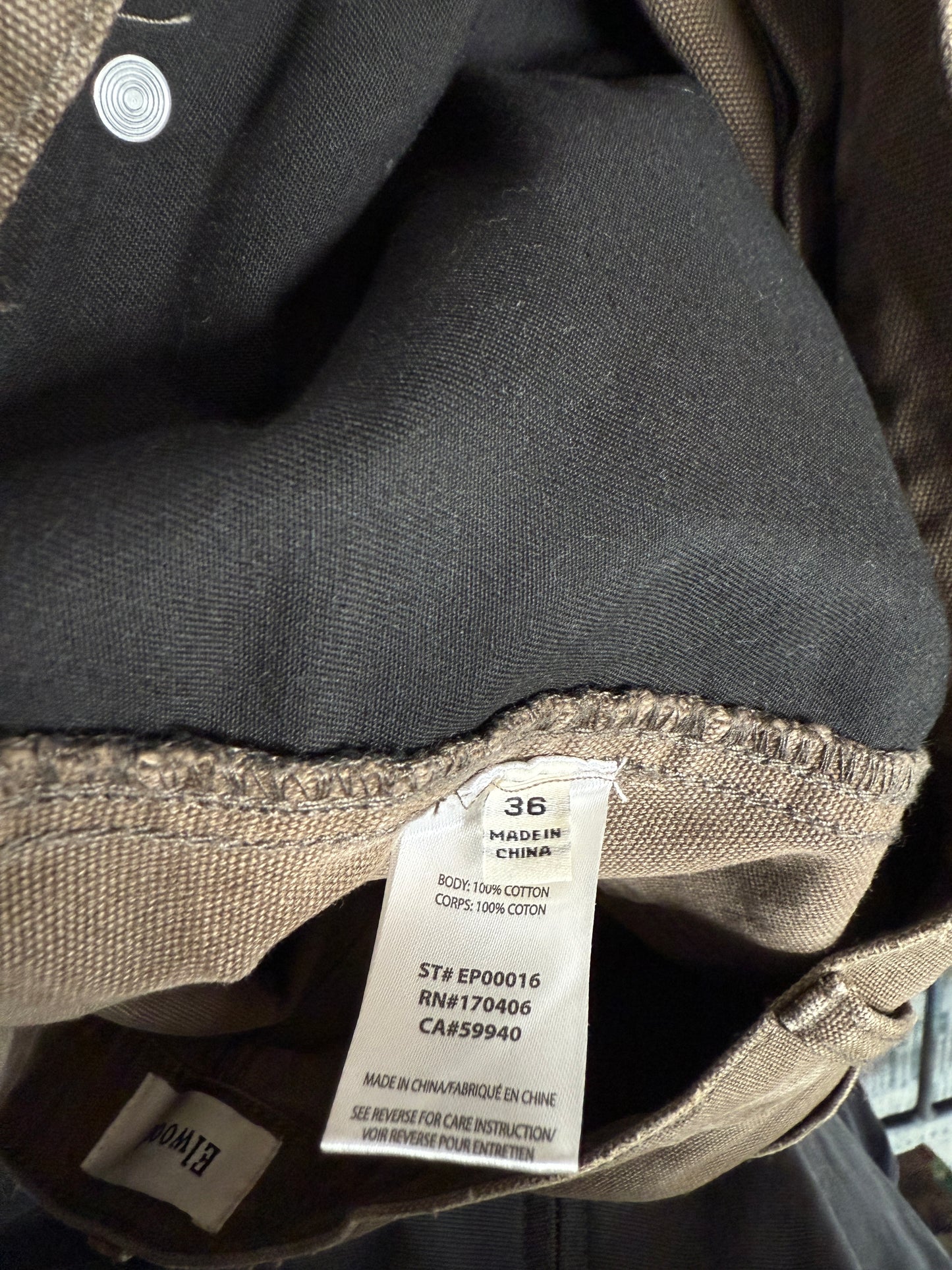 Elwood Brown Double Knee Pant