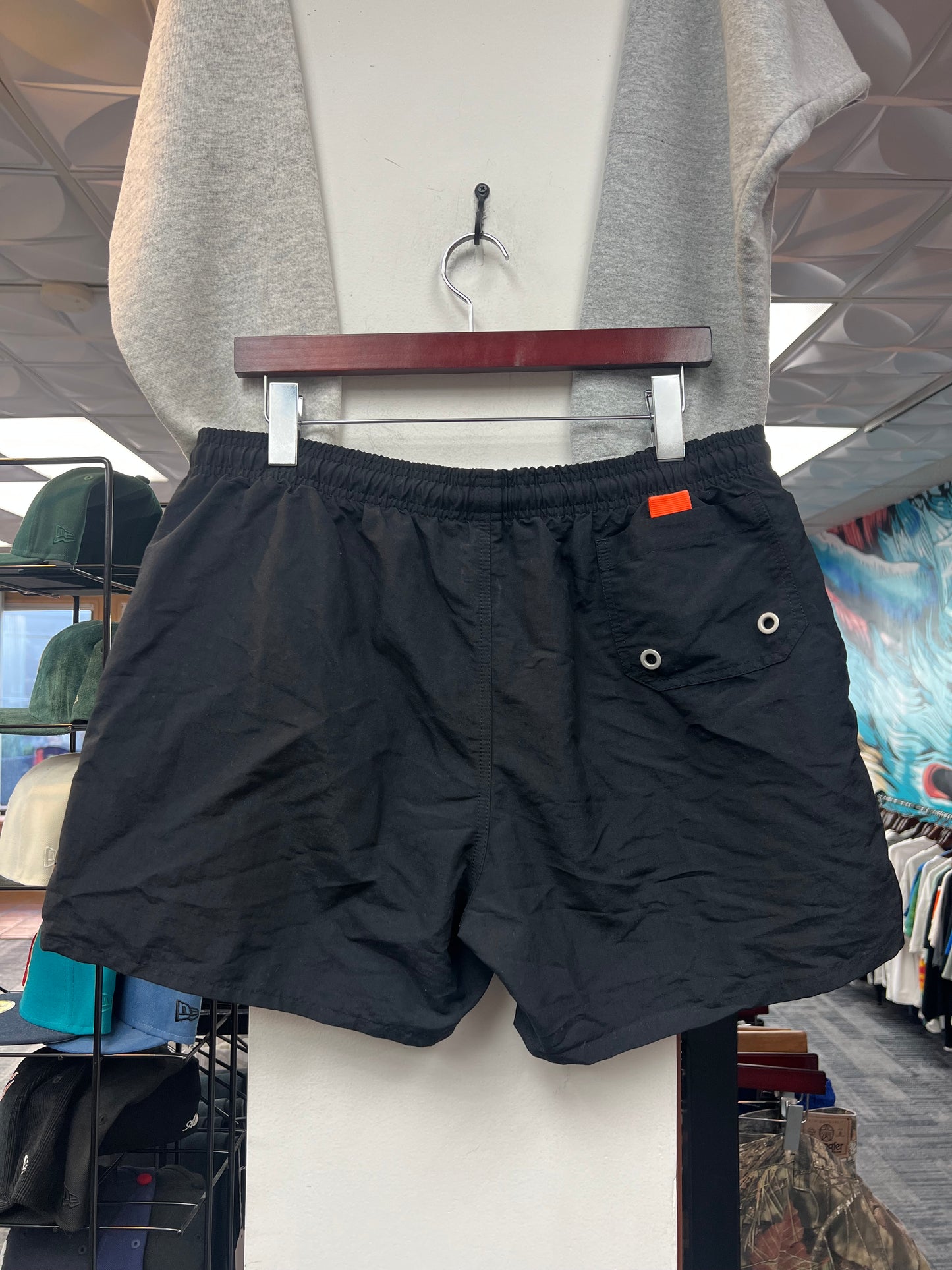Heron Preston Black Shorts