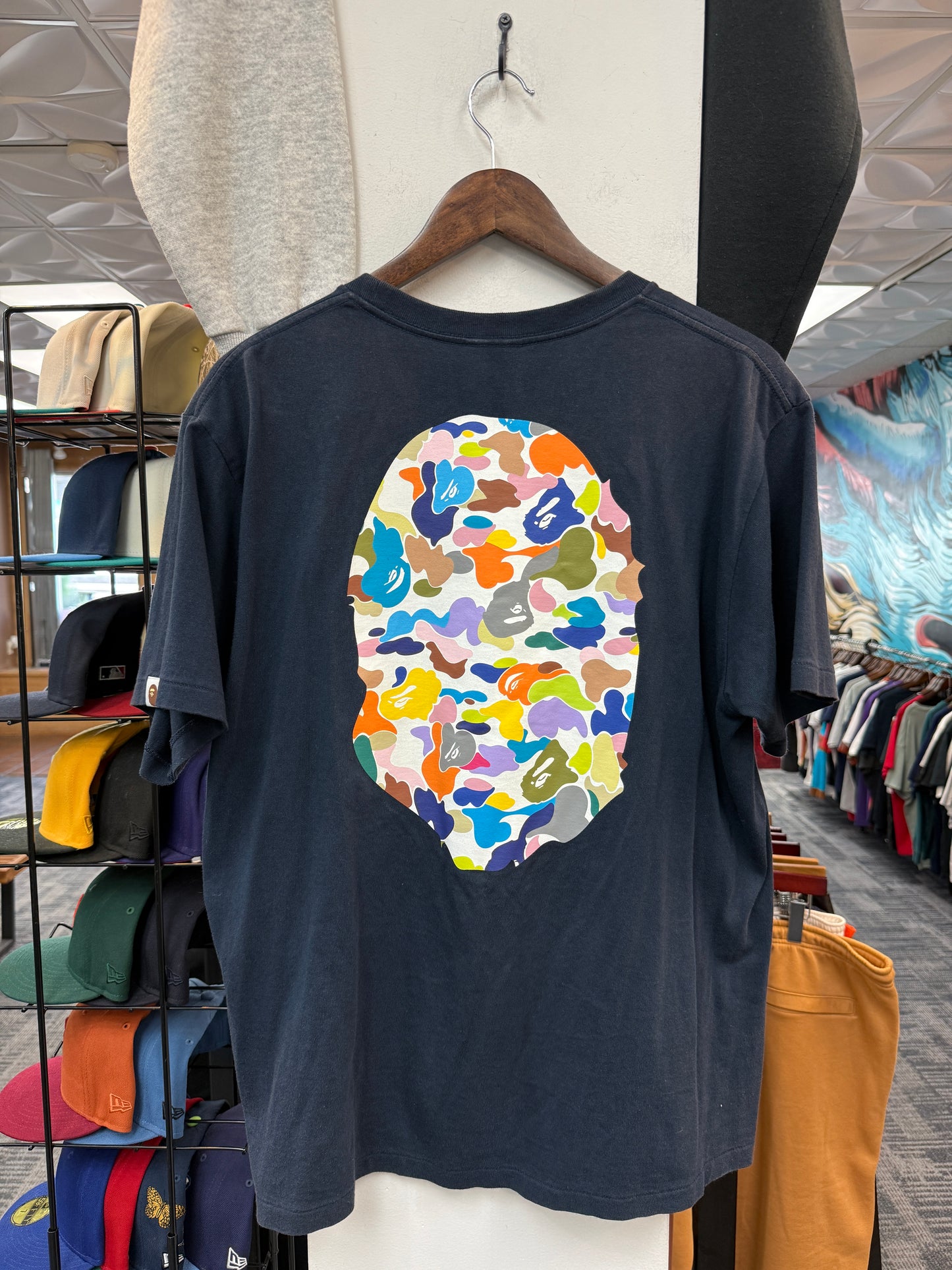 Bape Head Candy Camo Tee