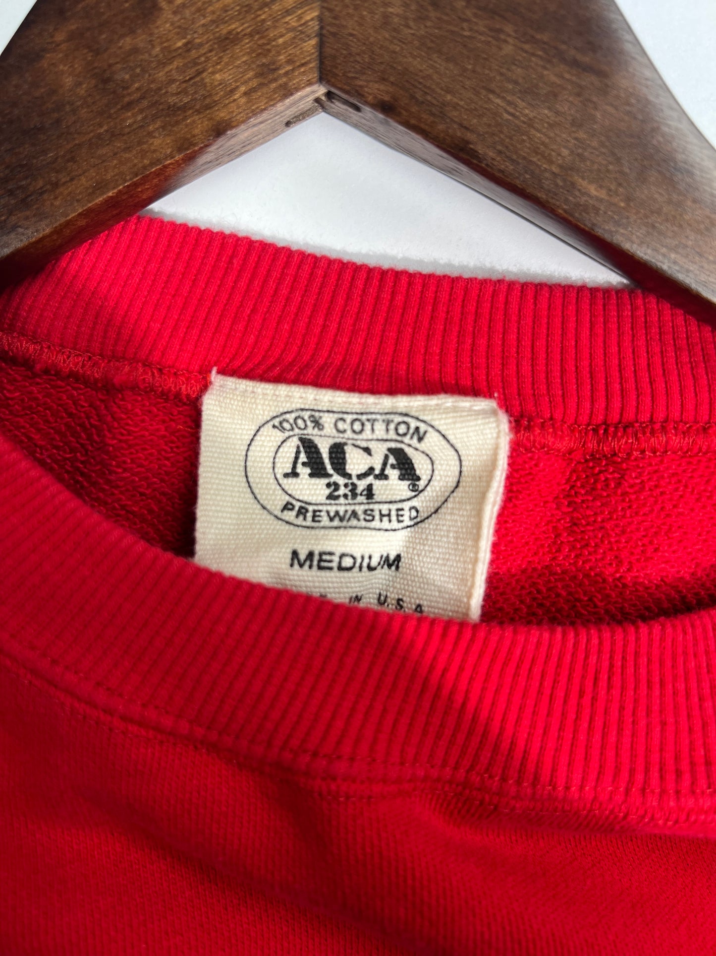 Vintage ACA 234 Red Crewneck