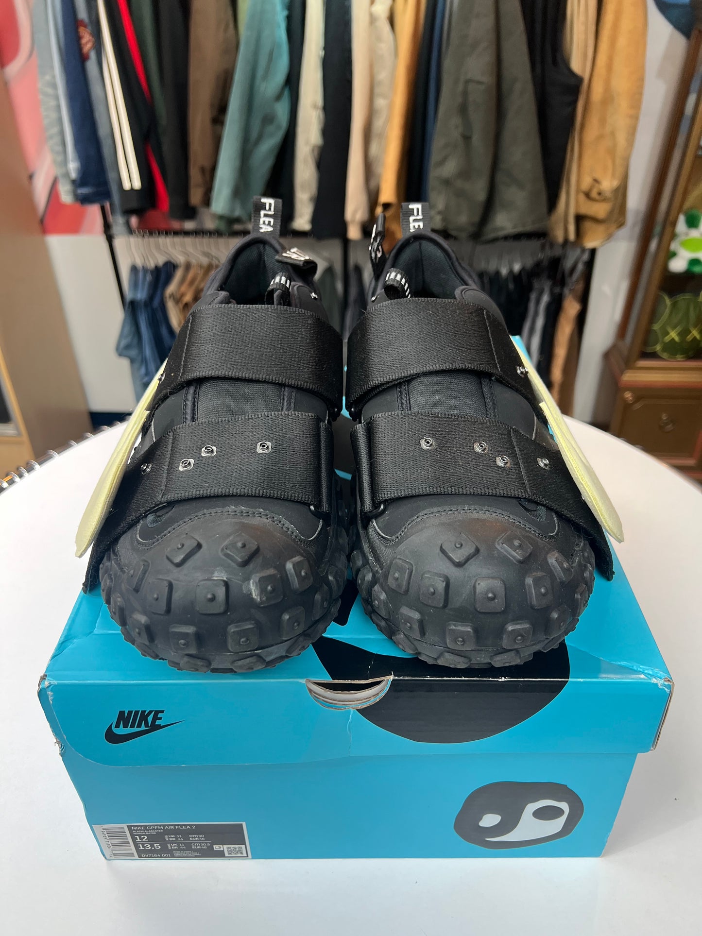 Preowned Nike CPFM Air Flea 2 Black Alabaster