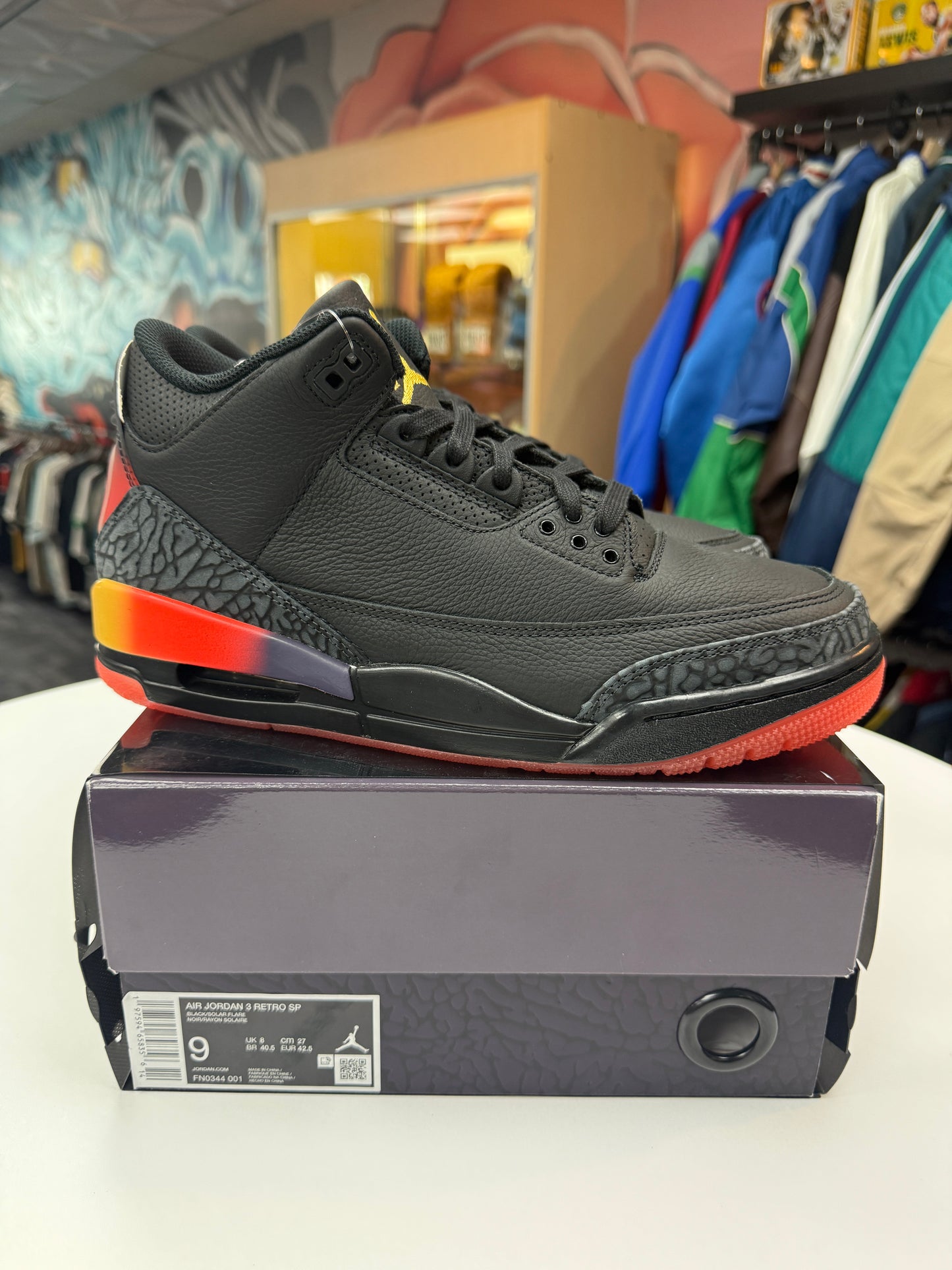 New J Balvin Jordan 3 Rio