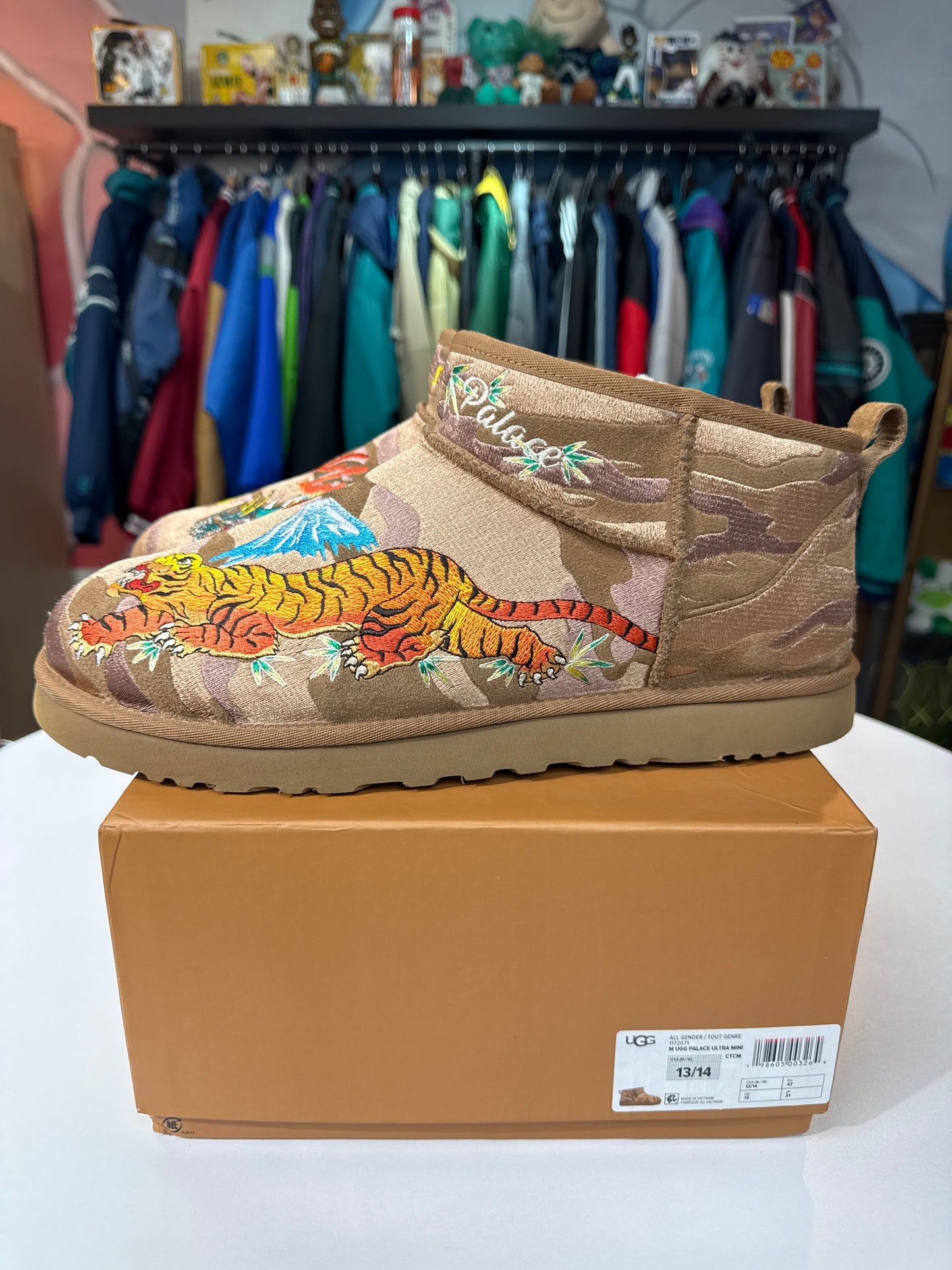 Palace x UGG Ultra Mini Boot Chestnut Camo