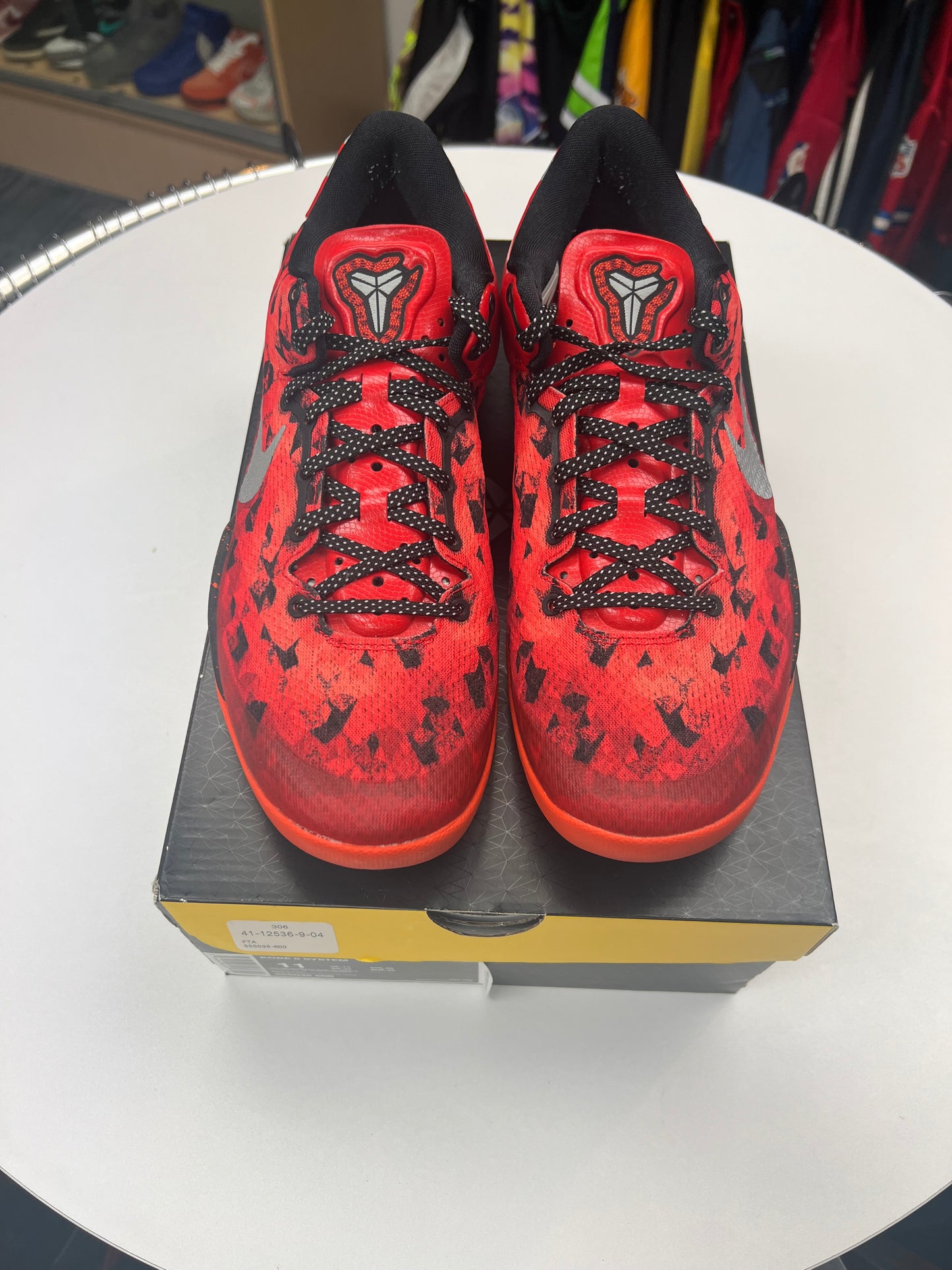 Preowned Nike Kobe 8 Challenge Red
