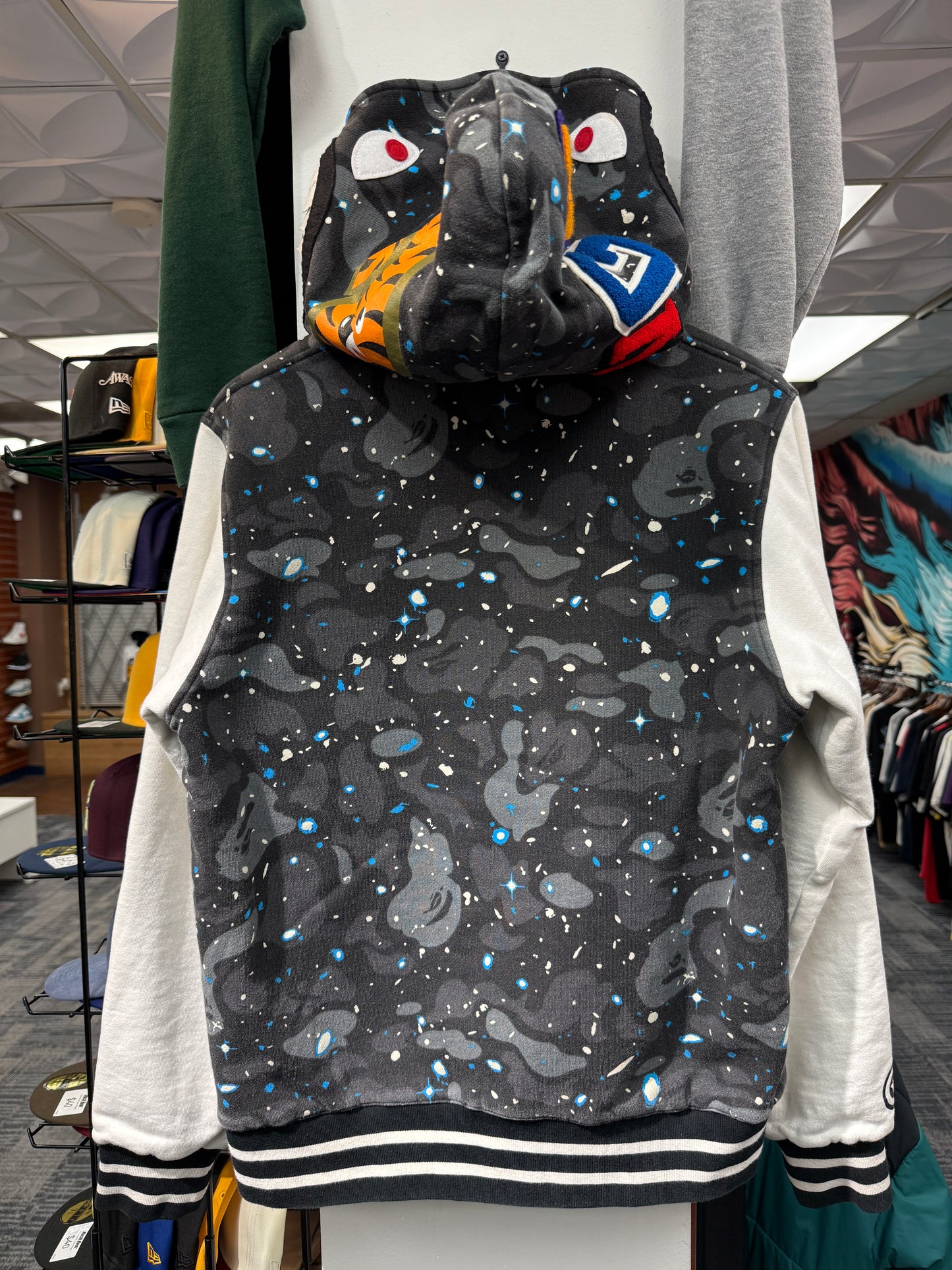 Bape Space Camo Shark Jacket