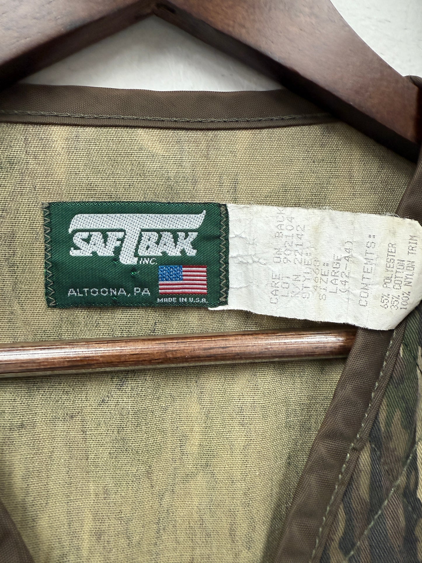 Vintage Camo Vest