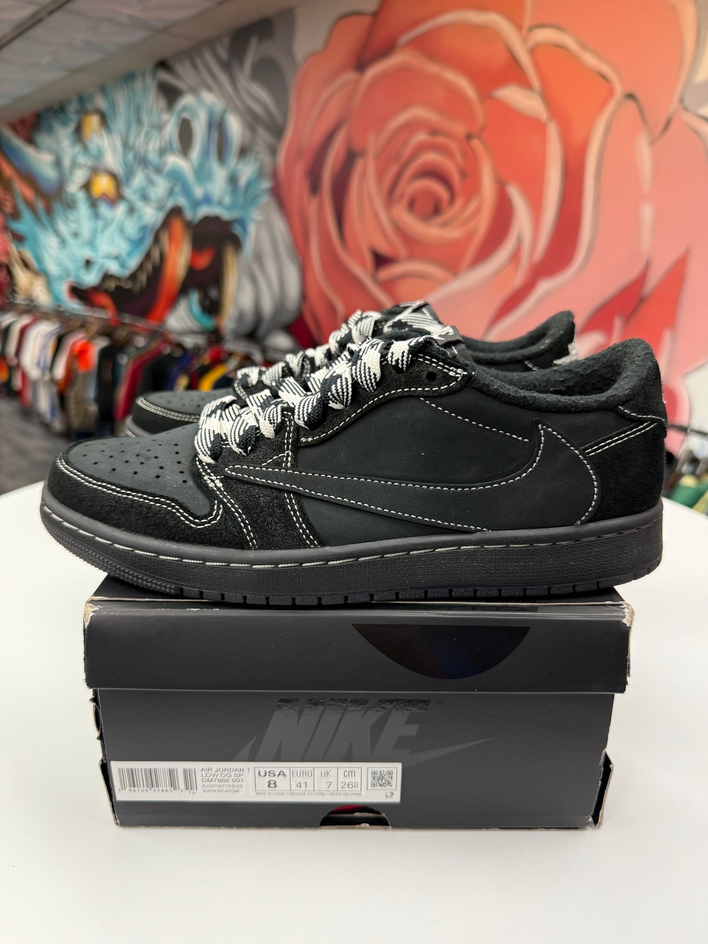 Preowned Phantom Travis Scott Jordan 1 Low