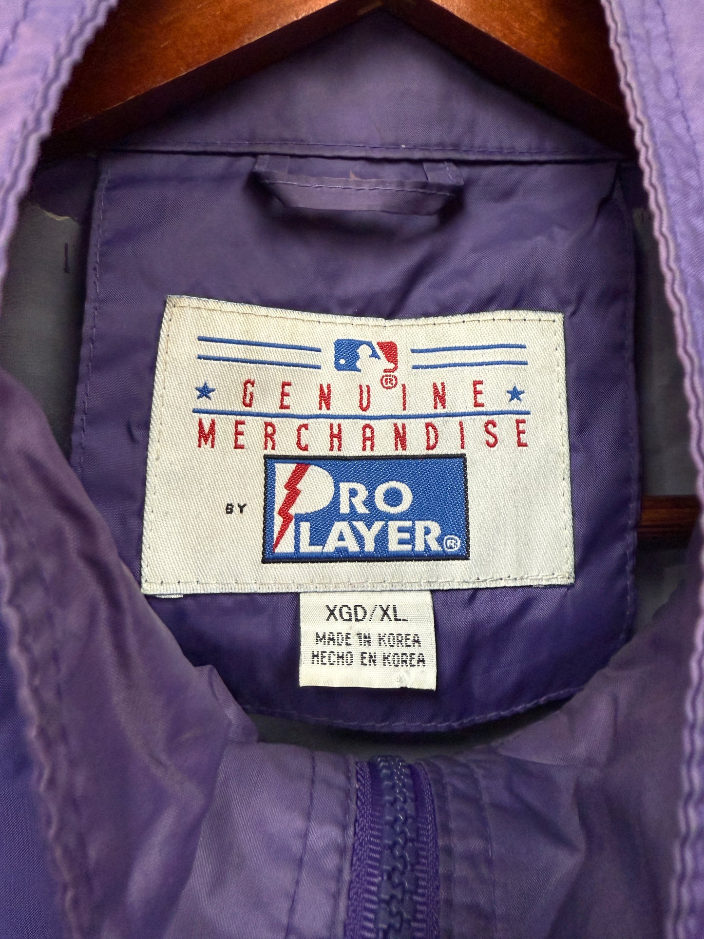 Vintage Pro Player Mariners Grape Windbreaker