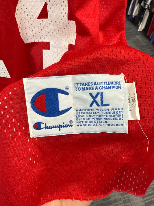 Vintage Champion 76ers Player Practice Reversible Jersey