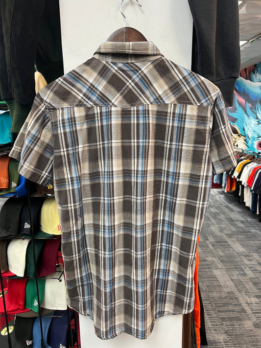 Vintage JNCO Plaid Button-Up