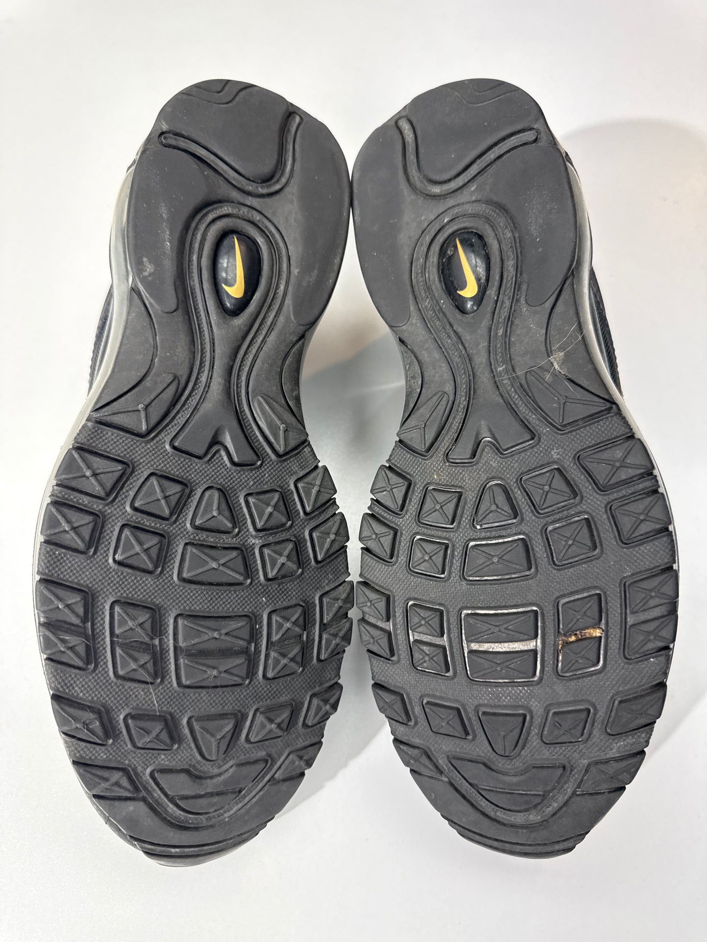 Preowned Nike Air Max 97 CM Black Metallic Gold