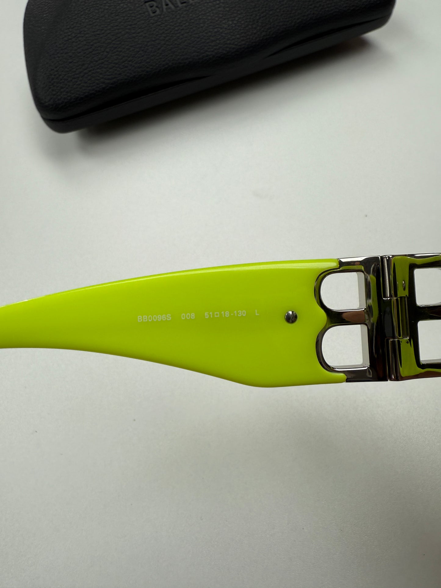 Balenciaga Rectangle BB Sunglasses