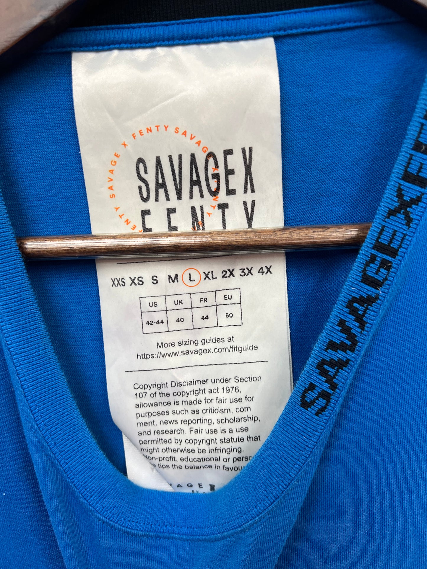 Savage X Fenty Oversized I’m A Virgin Graphic Tee