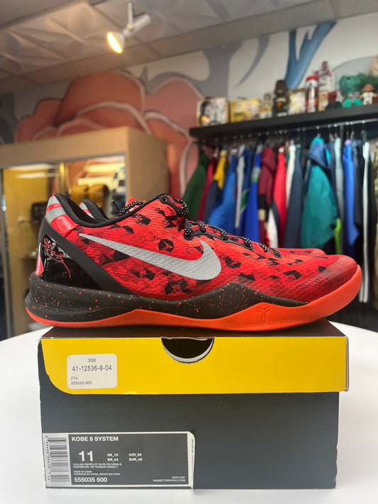 Preowned Nike Kobe 8 Challenge Red