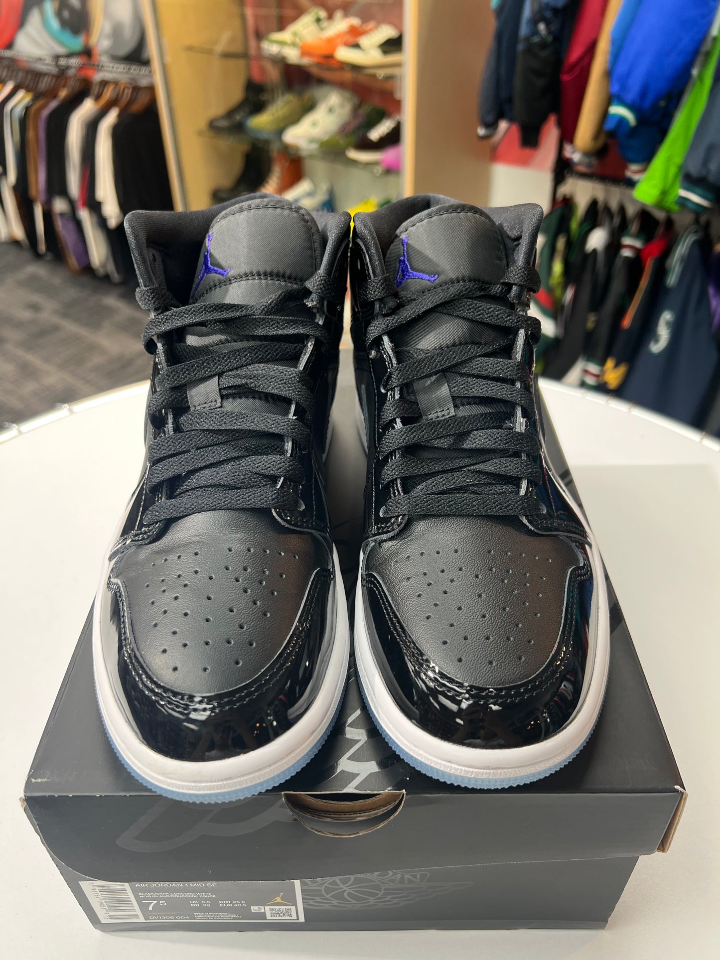 Preowned Jordan 1 Mid SE Space Jam