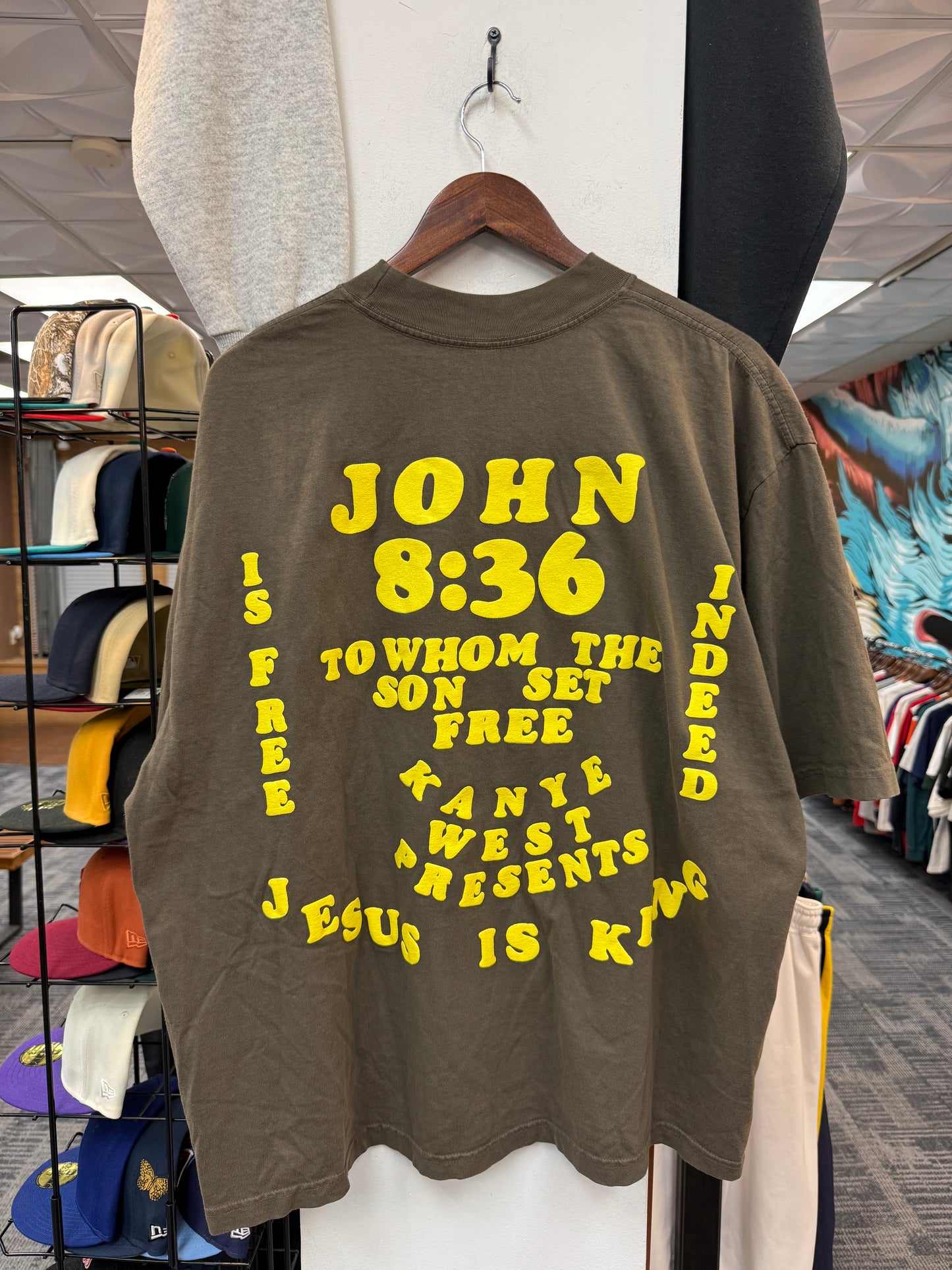 Cactus Plant Flea Market x Yeezy Jesus Is King Tee