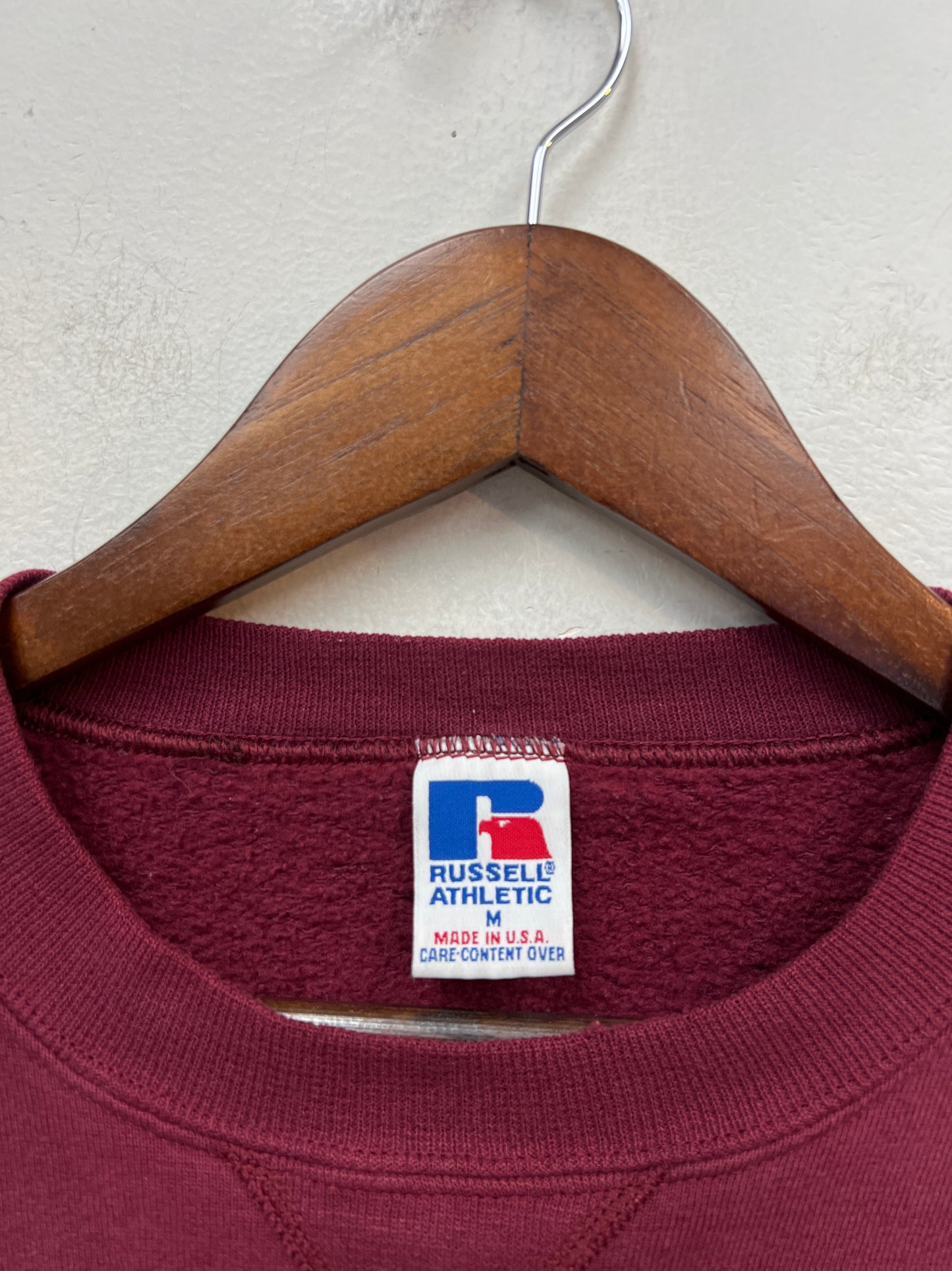Rush Hour Crest Burgundy/Navy Crewneck