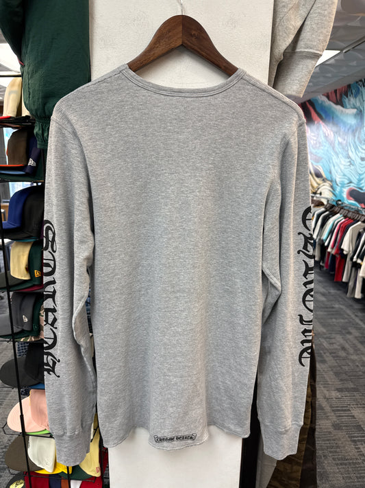 New Chrome Hearts Scroll Logo Thermal Long Sleeve
