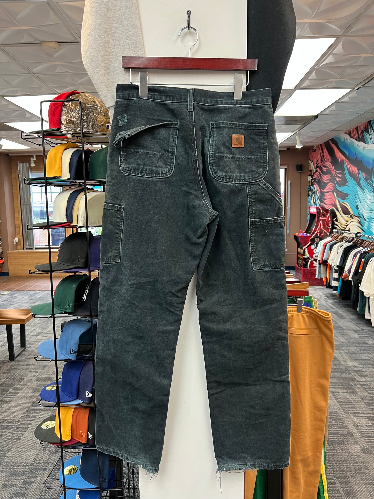 Carhartt Black Distressed Jeans