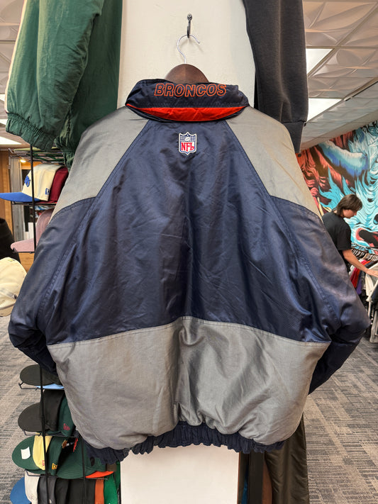 Vintage Denver Broncos Pullover Jacket