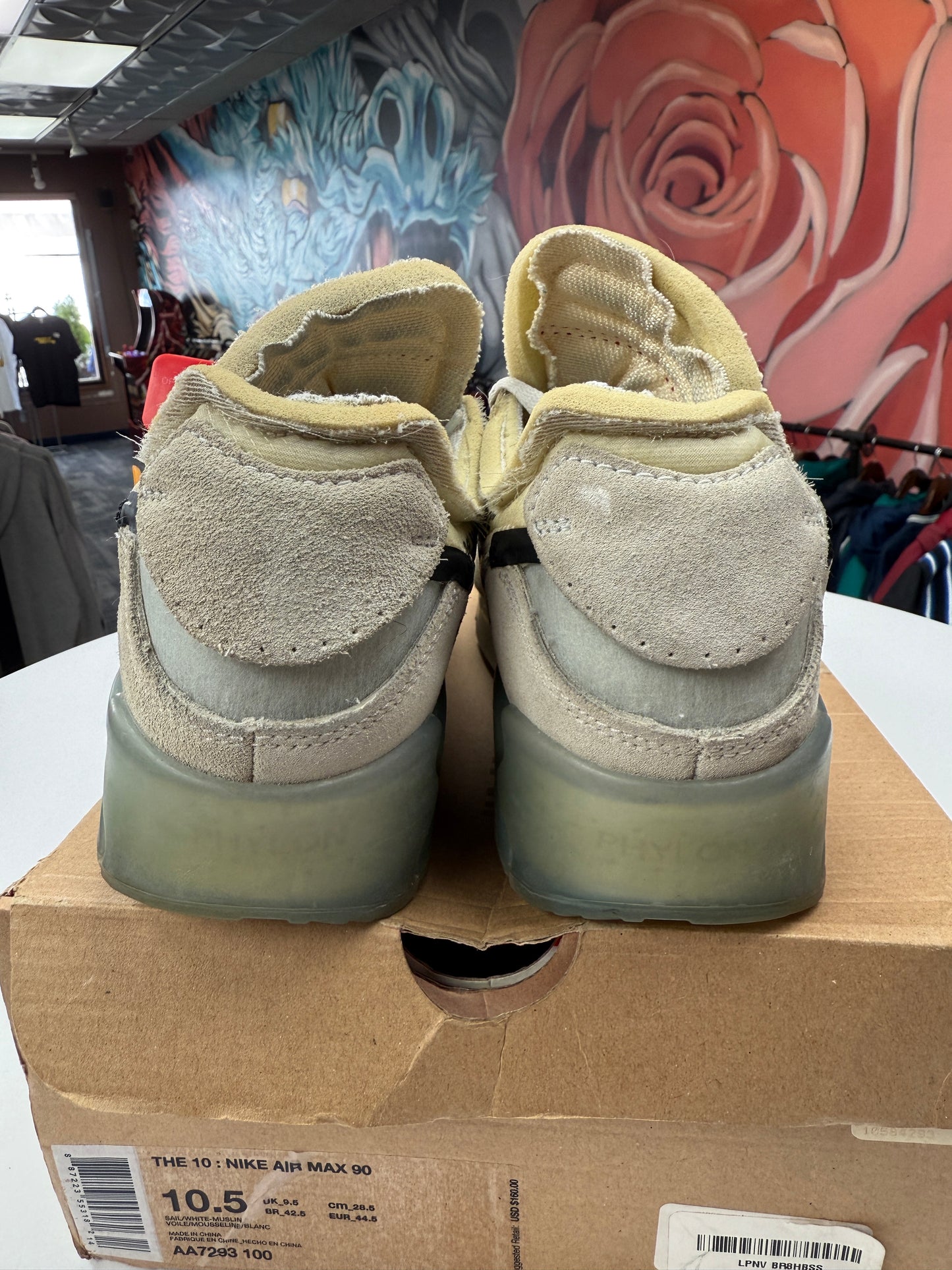 Preowned Off-White Air Max 90 The Ten