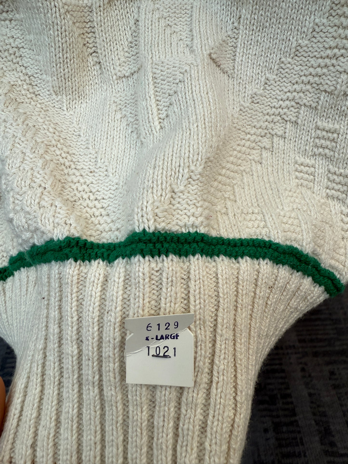 New Vintage Sonics Cable Knit Sweater