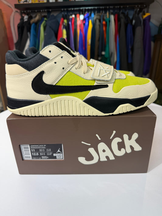 Preowned Bright Cactus Travis Scott Jumpman Jack