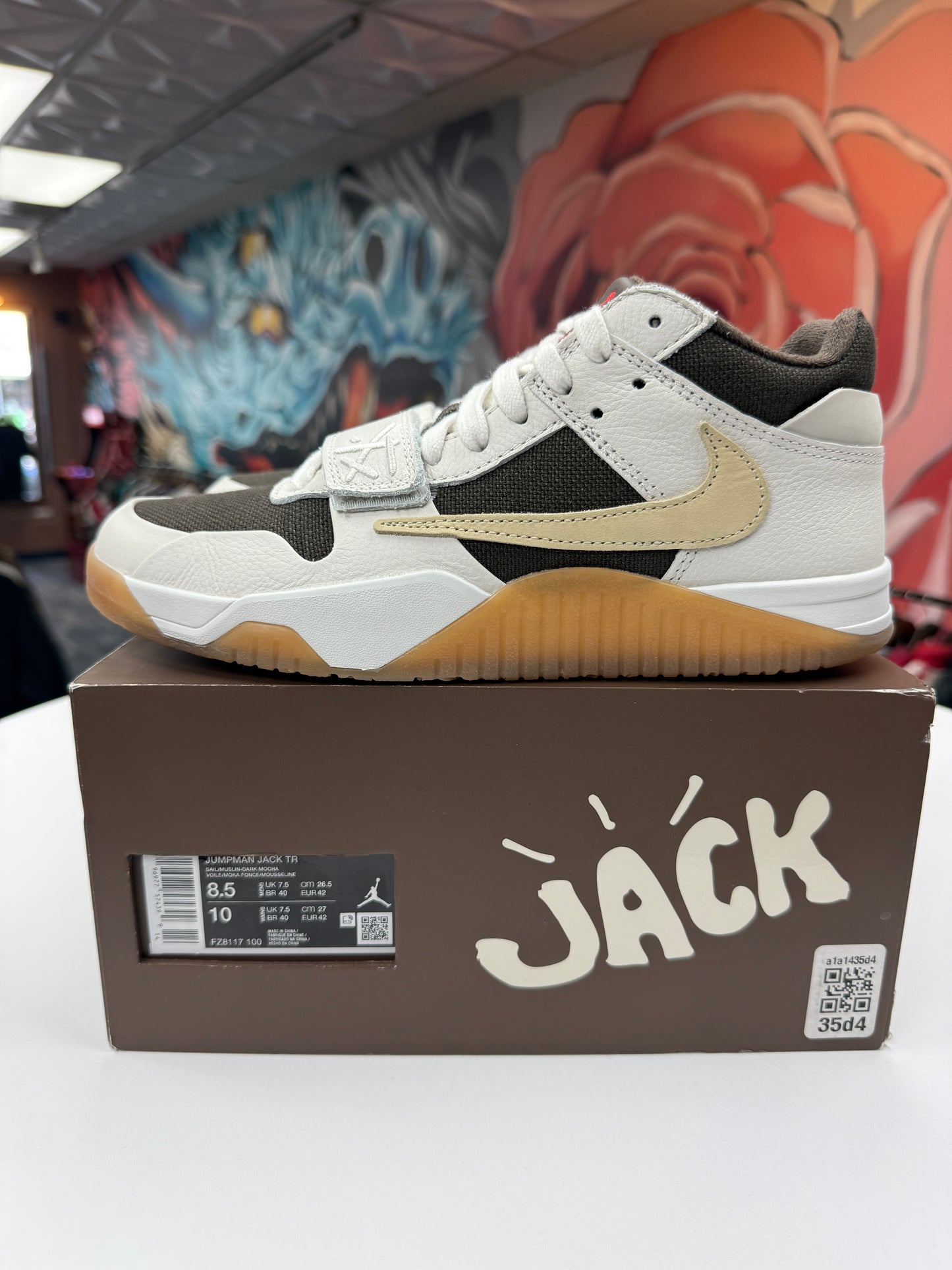 Preowned Jumpman Jack Travis Scott