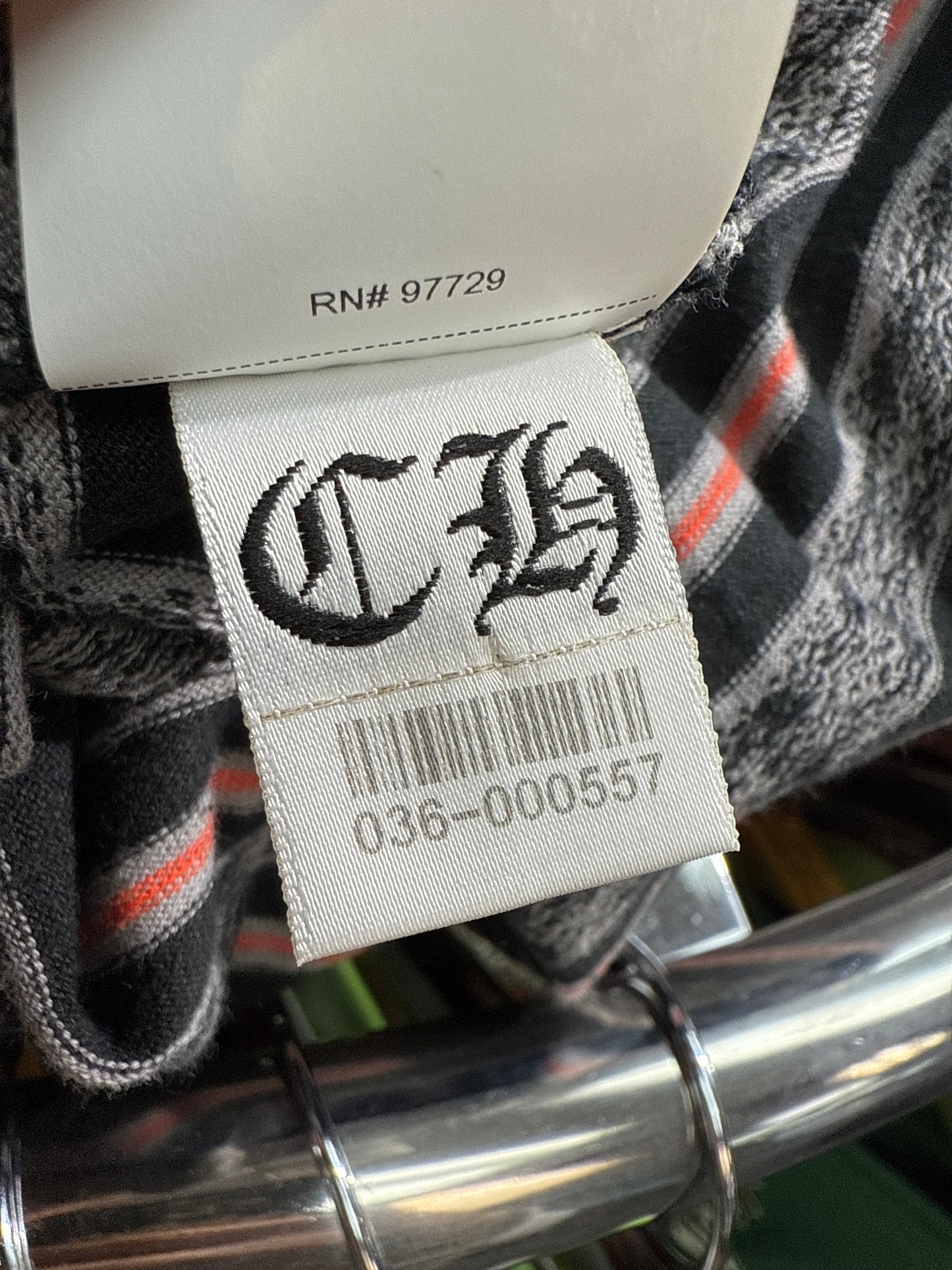 Chrome Hearts Matty Boy Chomper Stripe Tee