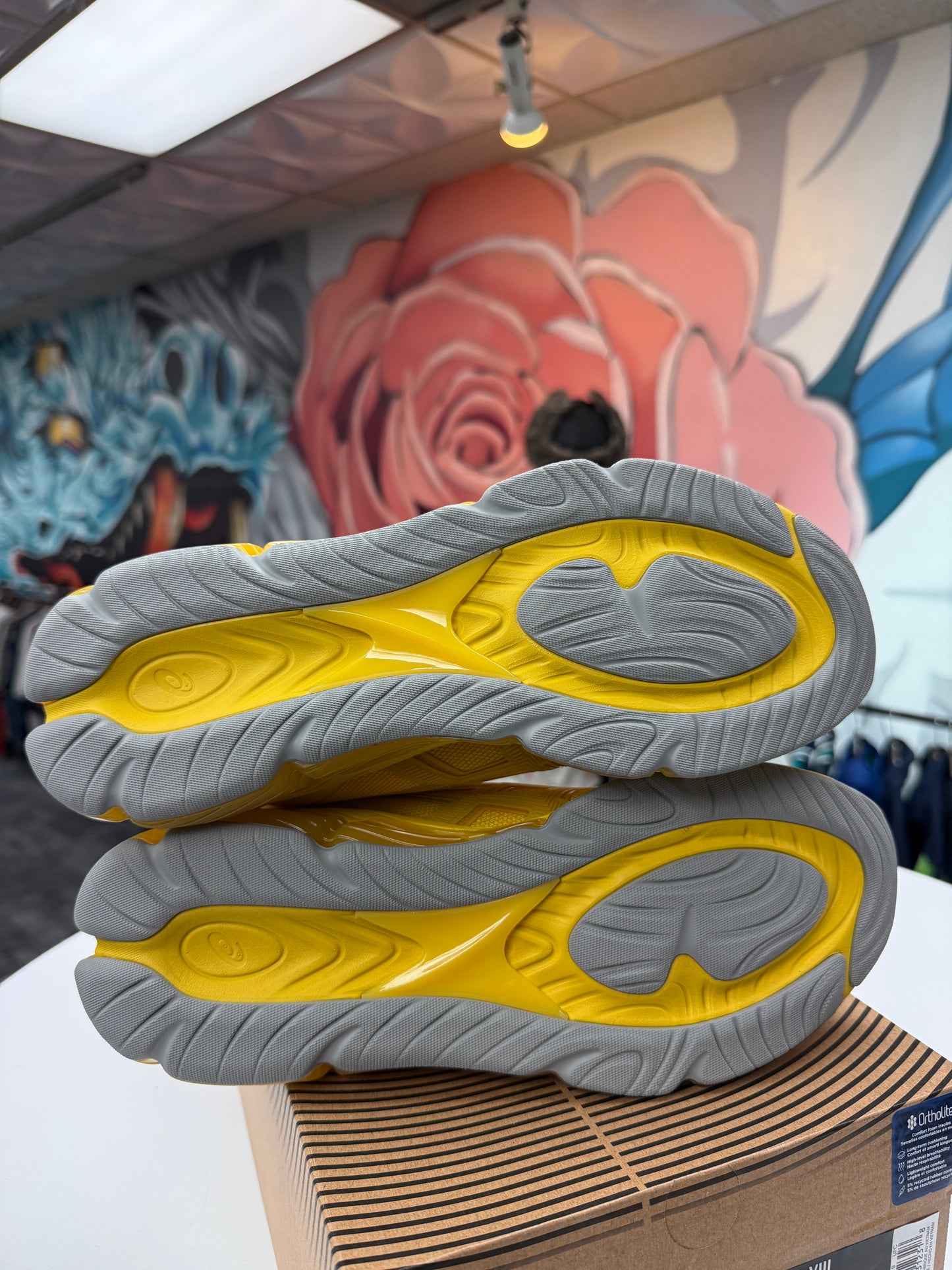 New C.P. Company Yellow Asics Gel-Quantum 360