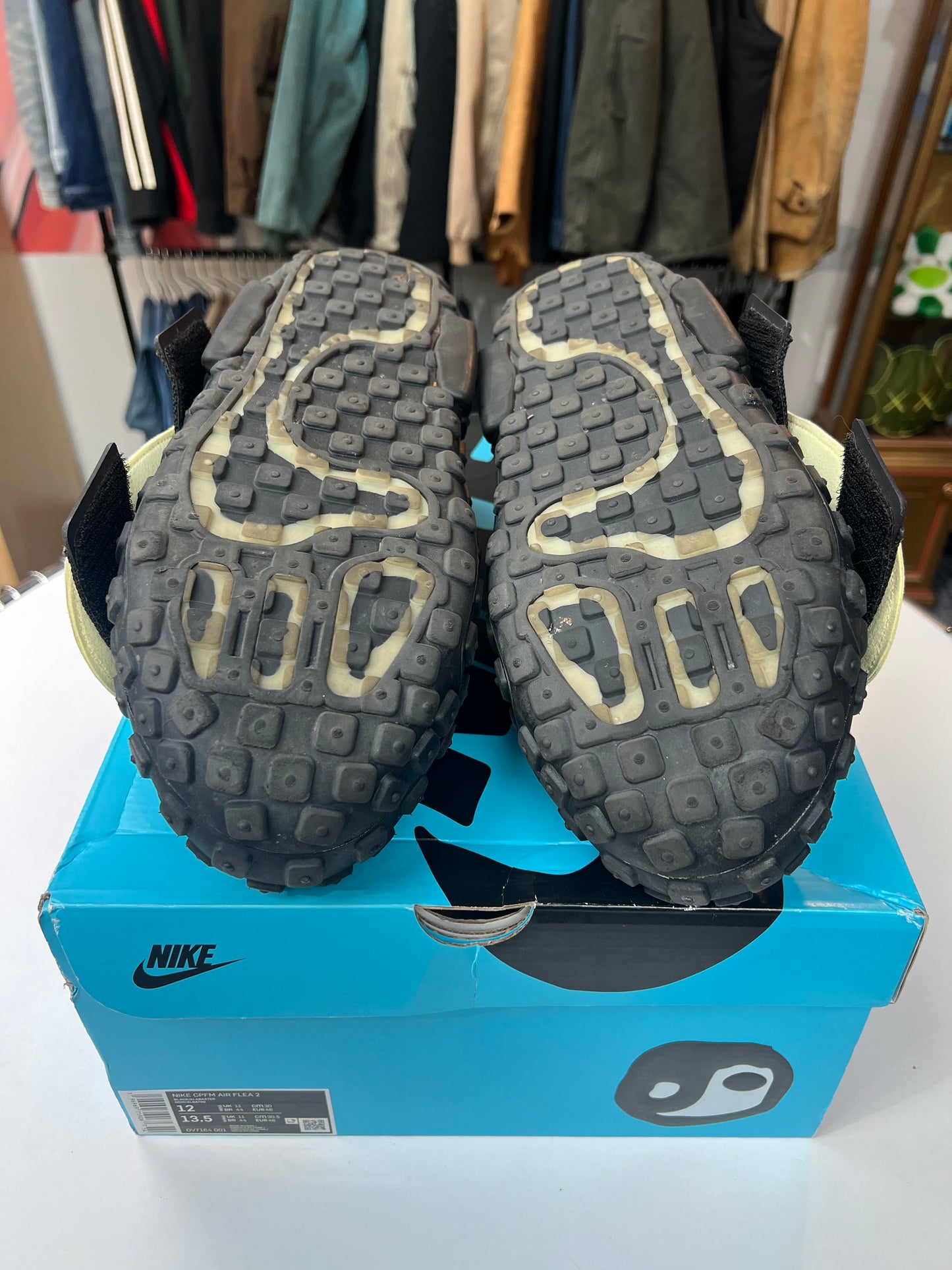 Preowned Nike CPFM Air Flea 2 Black Alabaster