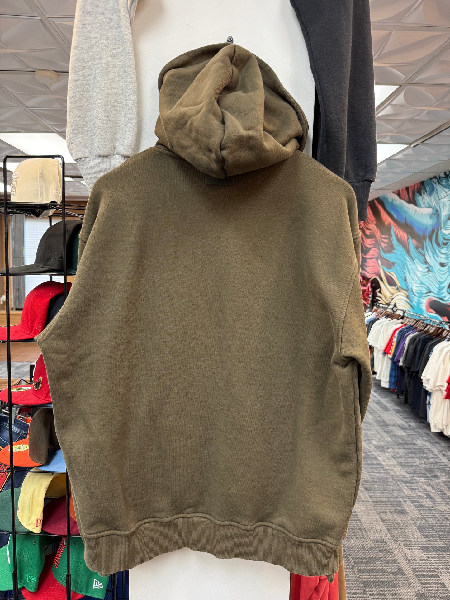 Richie Le Olive Zip Up Hoodie