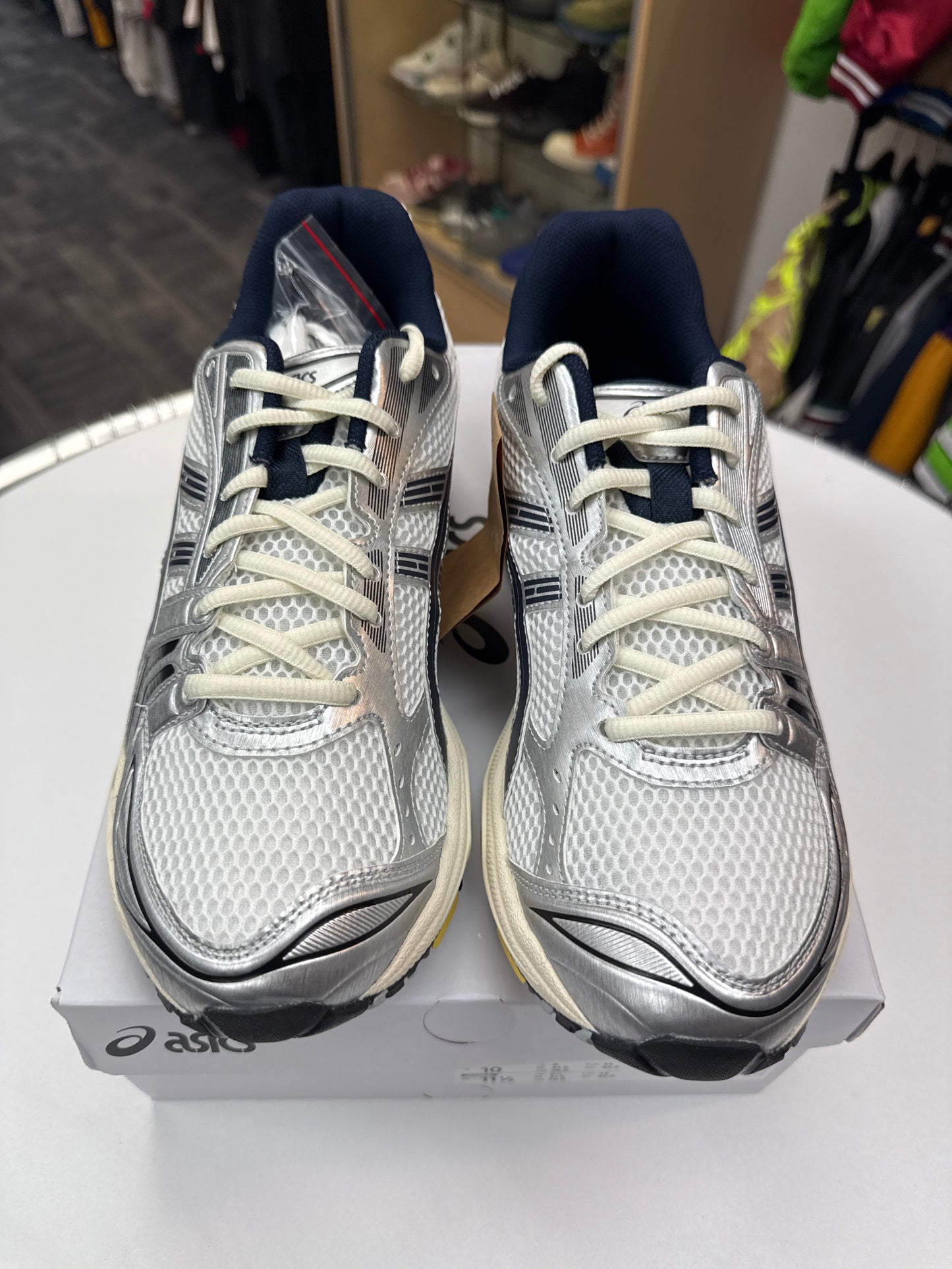 New JJJJound Asics Gel-Kayano 14 White/Midnight